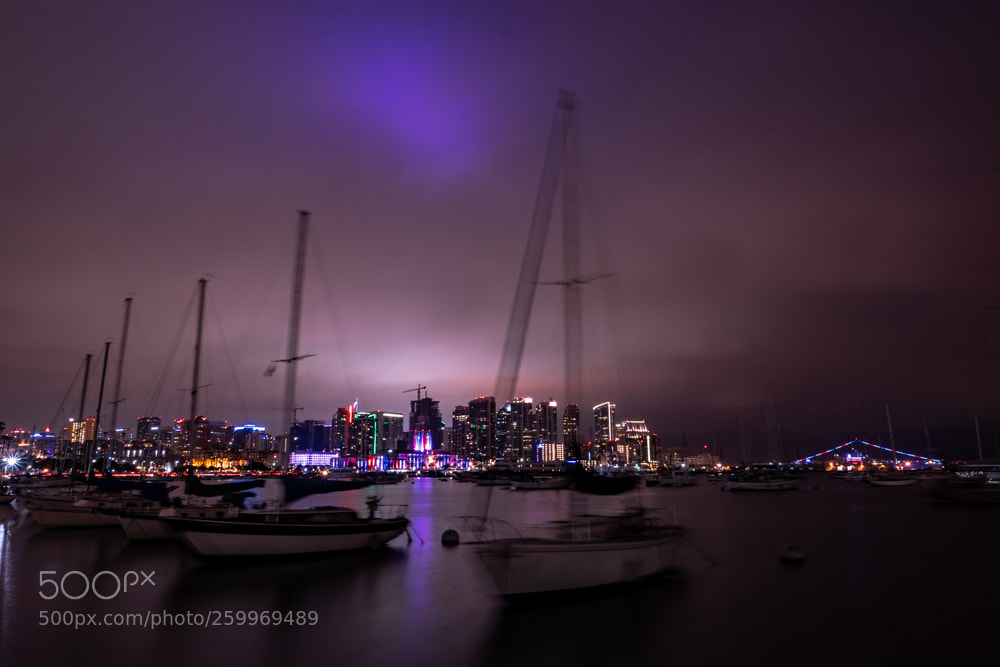 Sony a7 III sample photo. San diego skyline photography