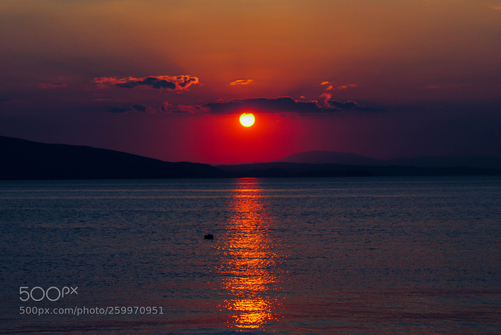 Nikon D3000 sample photo. Sunset in medulin croatia! photography