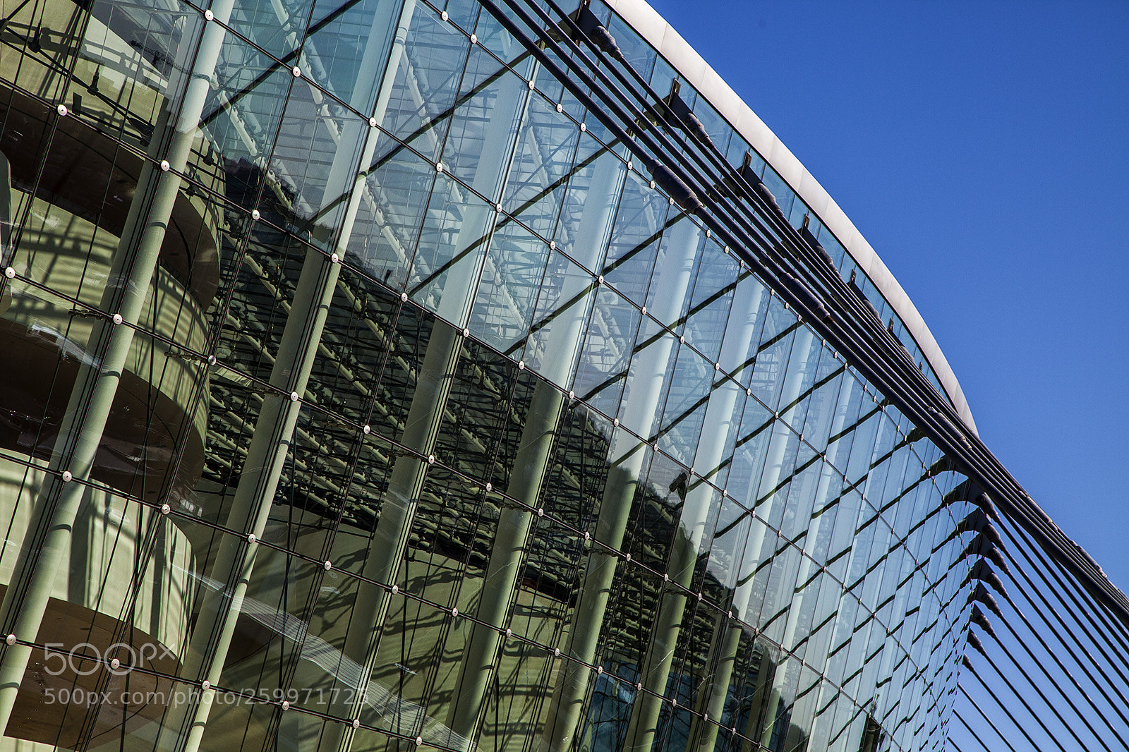Canon EOS 5D Mark II sample photo. Kauffman center for the photography