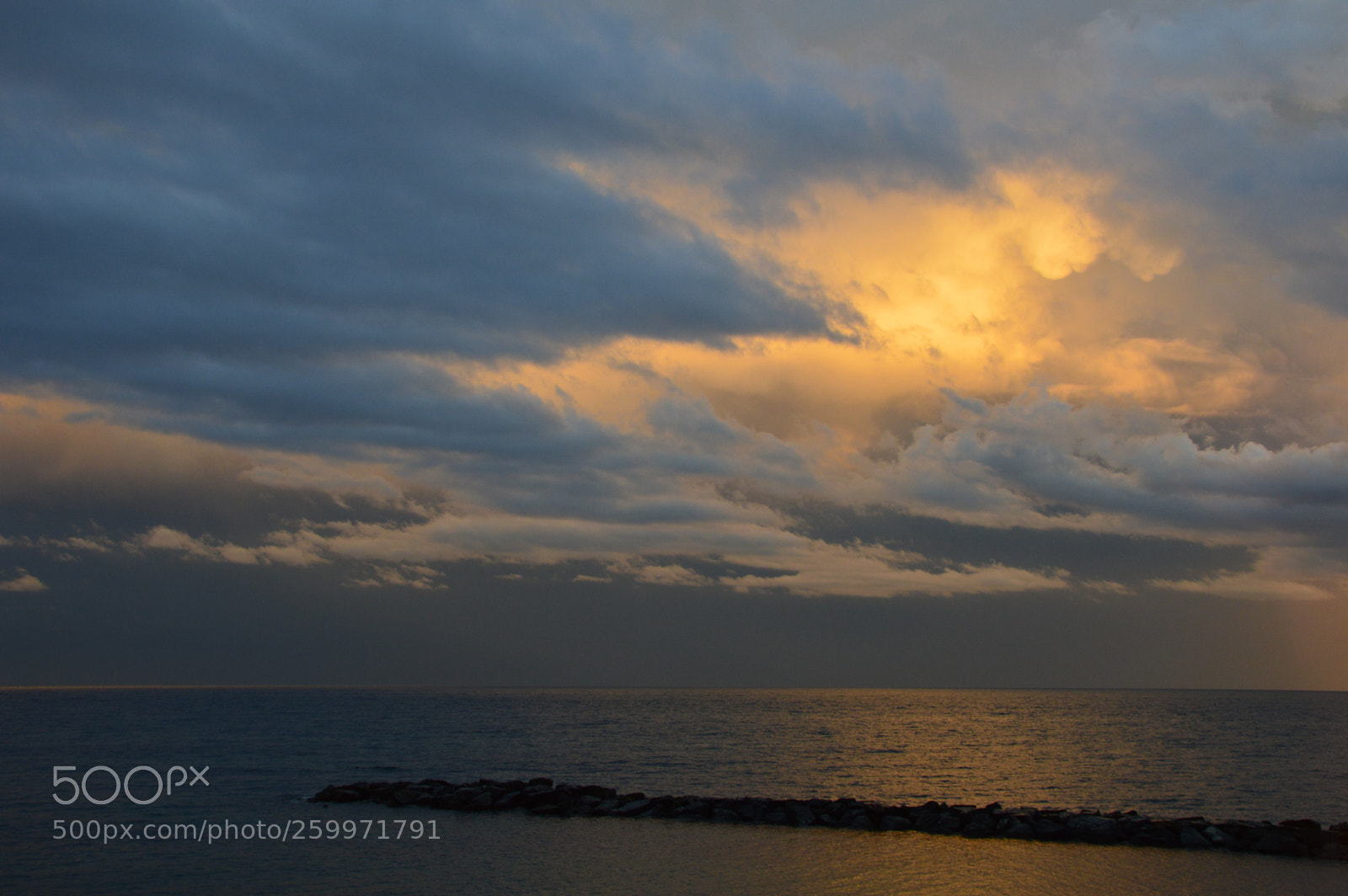 Nikon D3200 sample photo. Sunset on the mediterranean photography
