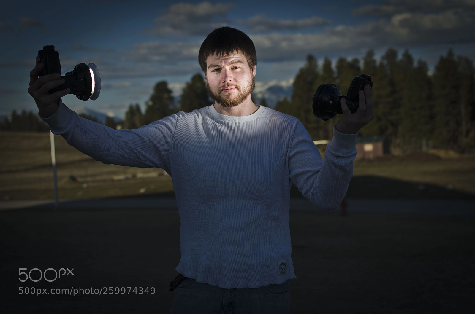 Nikon D7000 sample photo. Shane with flash. photography
