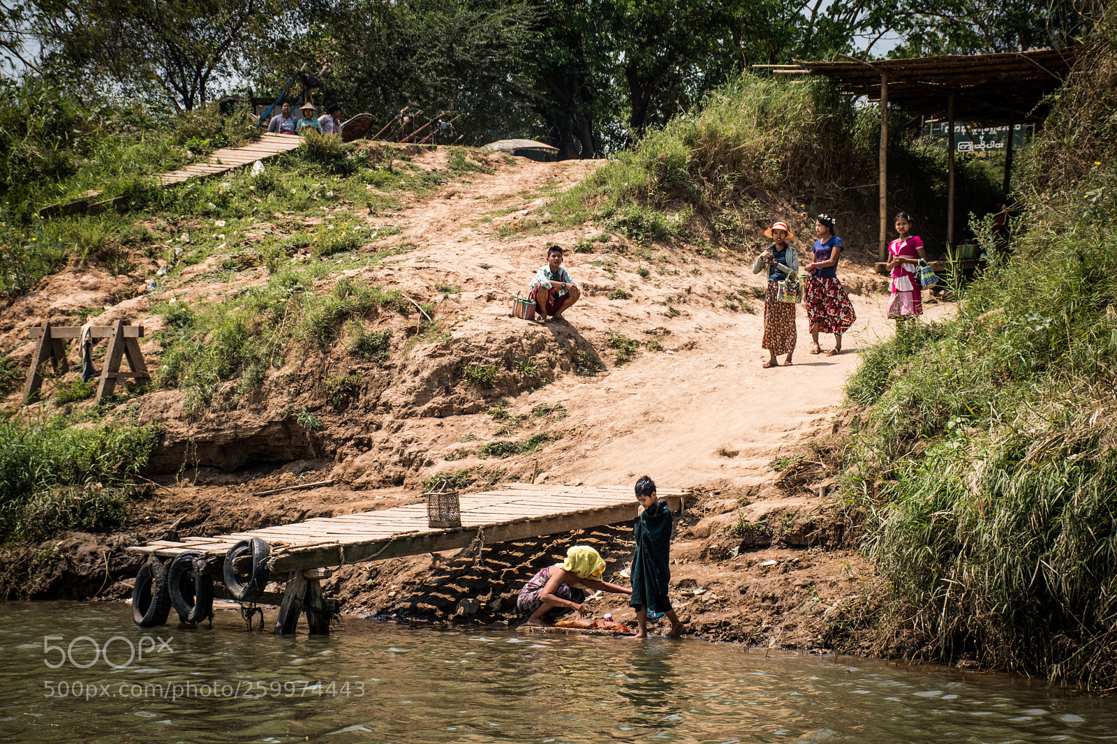 Nikon D5500 sample photo. River life photography