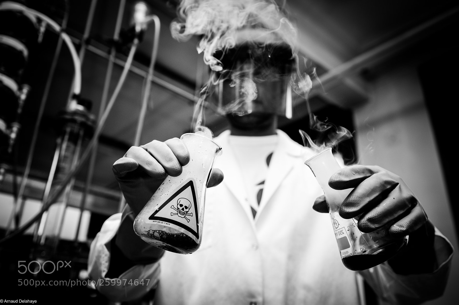Nikon D3200 sample photo. Abstract chimie photography