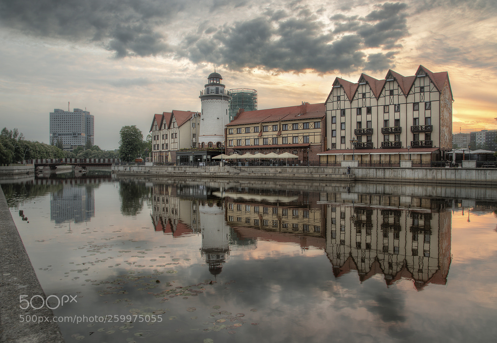 Nikon D610 sample photo. утро в Калининграде photography