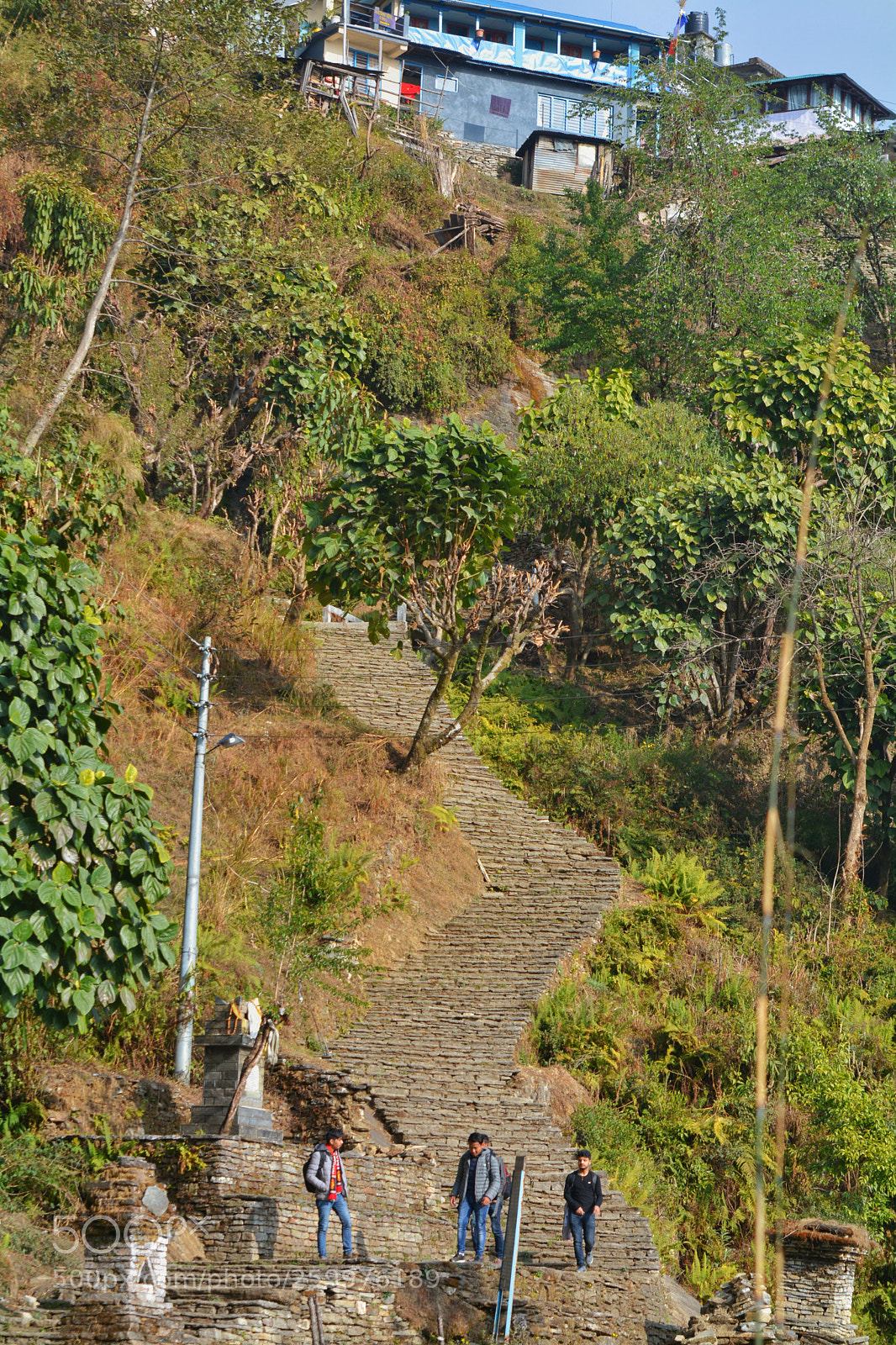 Nikon D5200 sample photo. Way to ghandruk photography