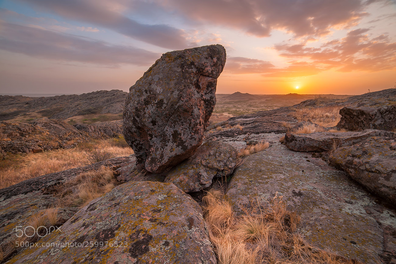 Nikon D700 sample photo. Stone evening photography