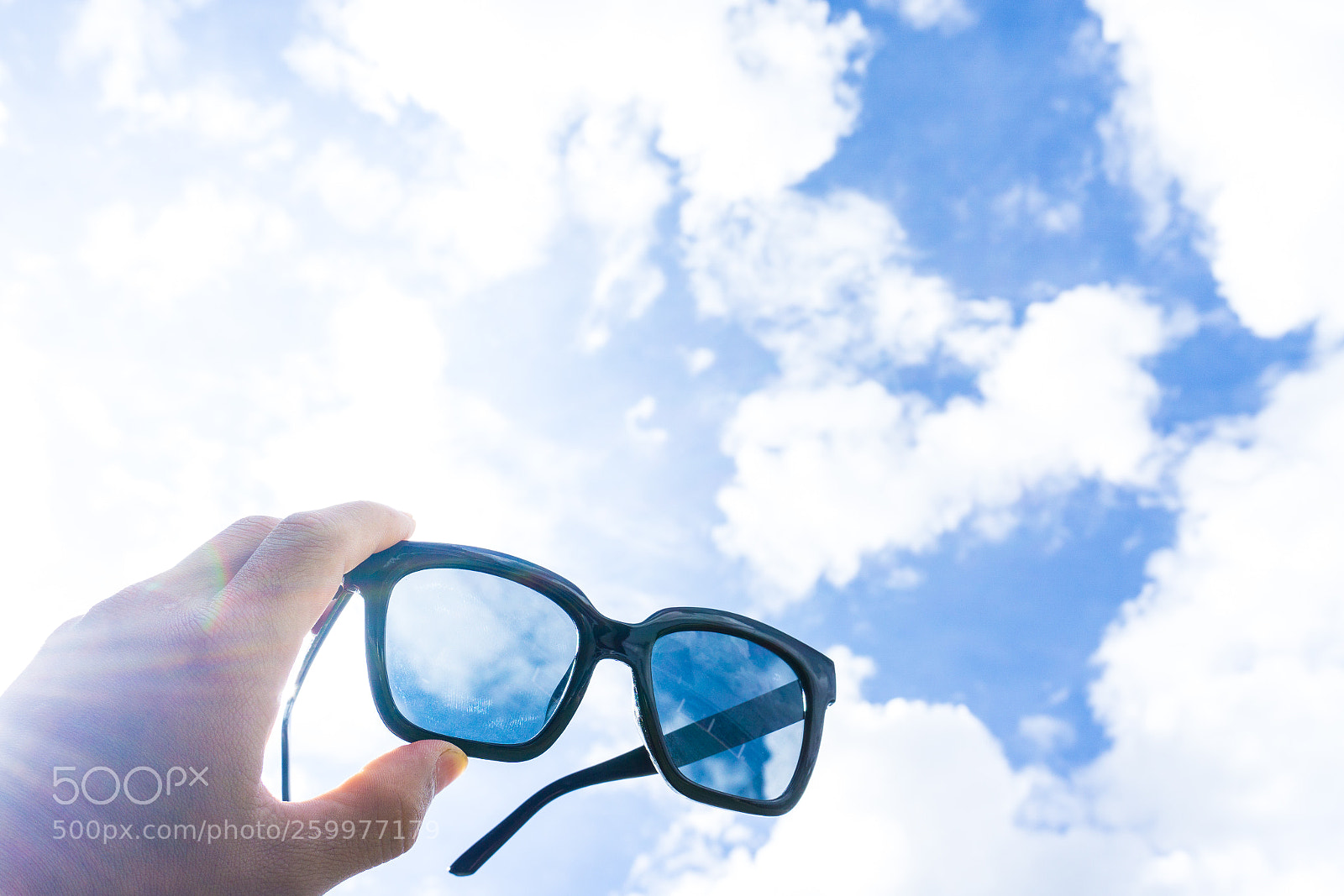 Sony a6000 sample photo. Black sunglasses with bright photography