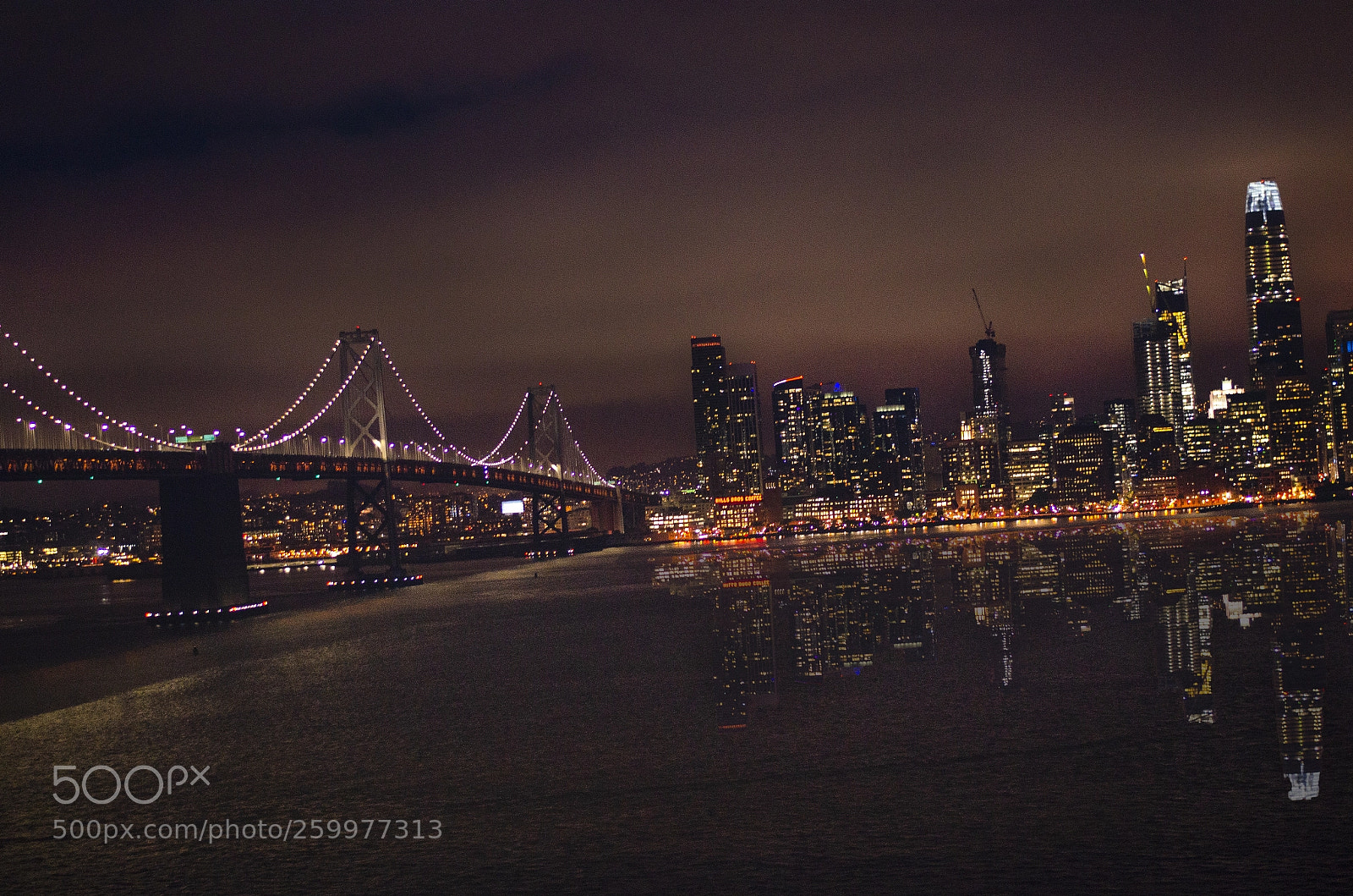 Nikon D5100 sample photo. The bay at night photography