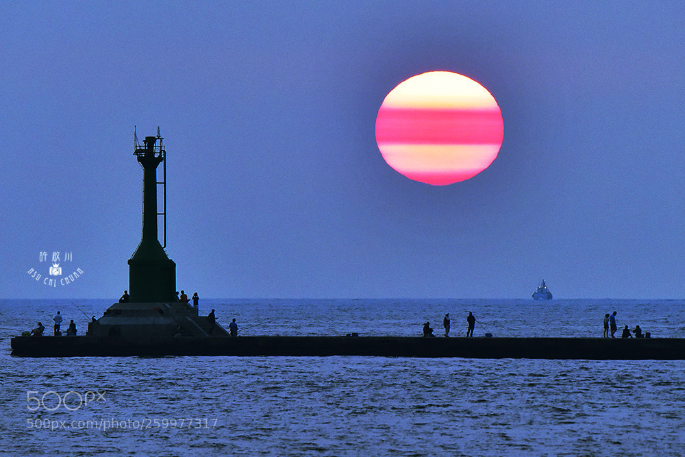 Nikon D810 sample photo. 夕陽像糖果 photography