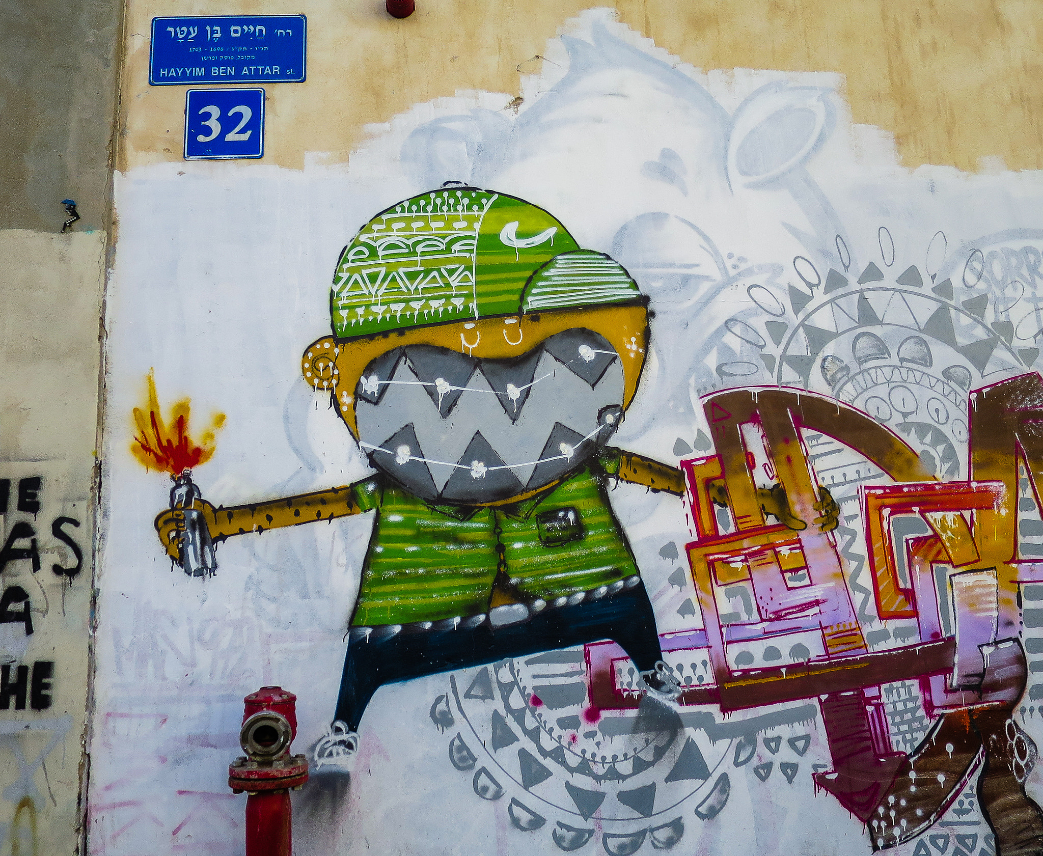 Canon PowerShot S120 sample photo. Tel aviv street art photography
