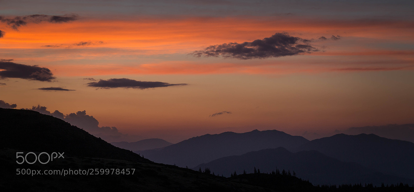 Canon EOS 70D sample photo. Mountain sunset photography