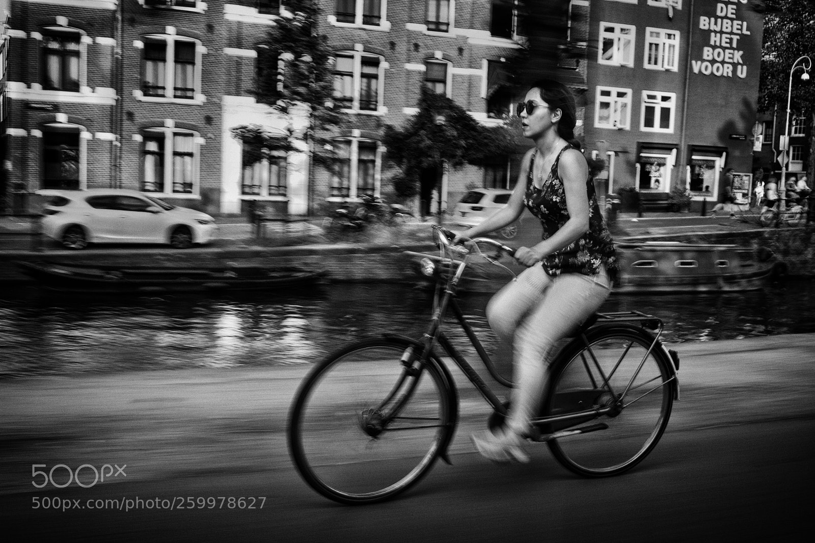 Canon EOS 5D Mark II sample photo. Amsterdam bicycle photography