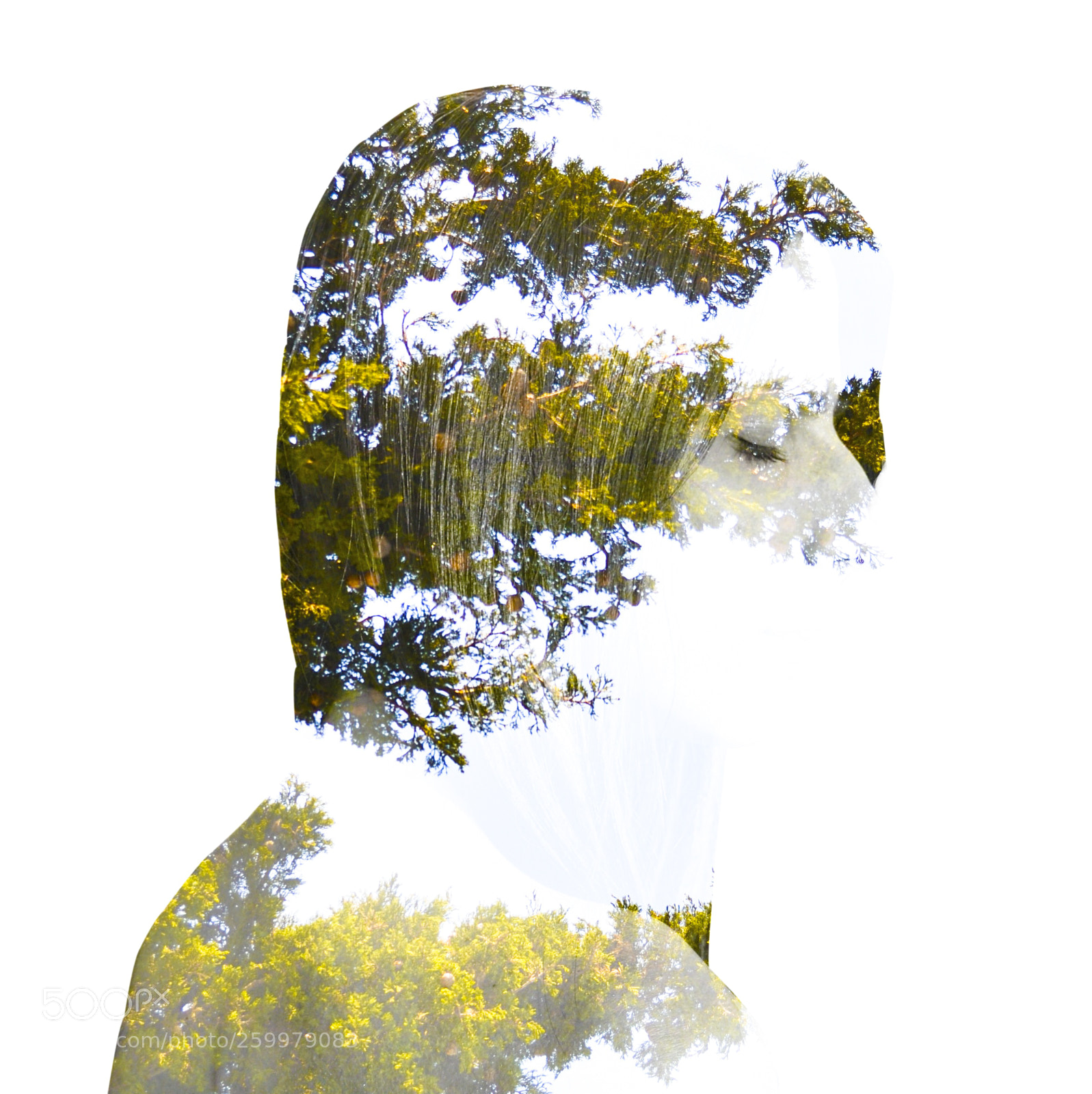 Nikon D3100 sample photo. "landface woman" photography