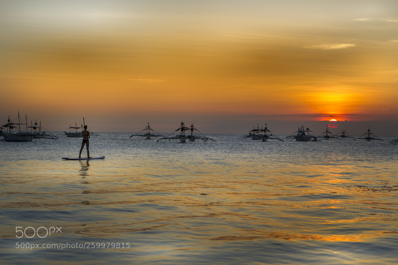 Canon EOS 7D sample photo. Boracay sunset photography