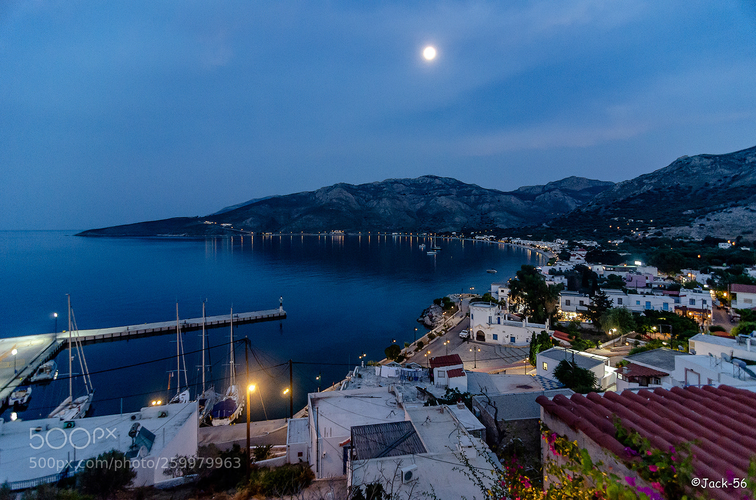 Nikon D7000 sample photo. Tilos by night photography