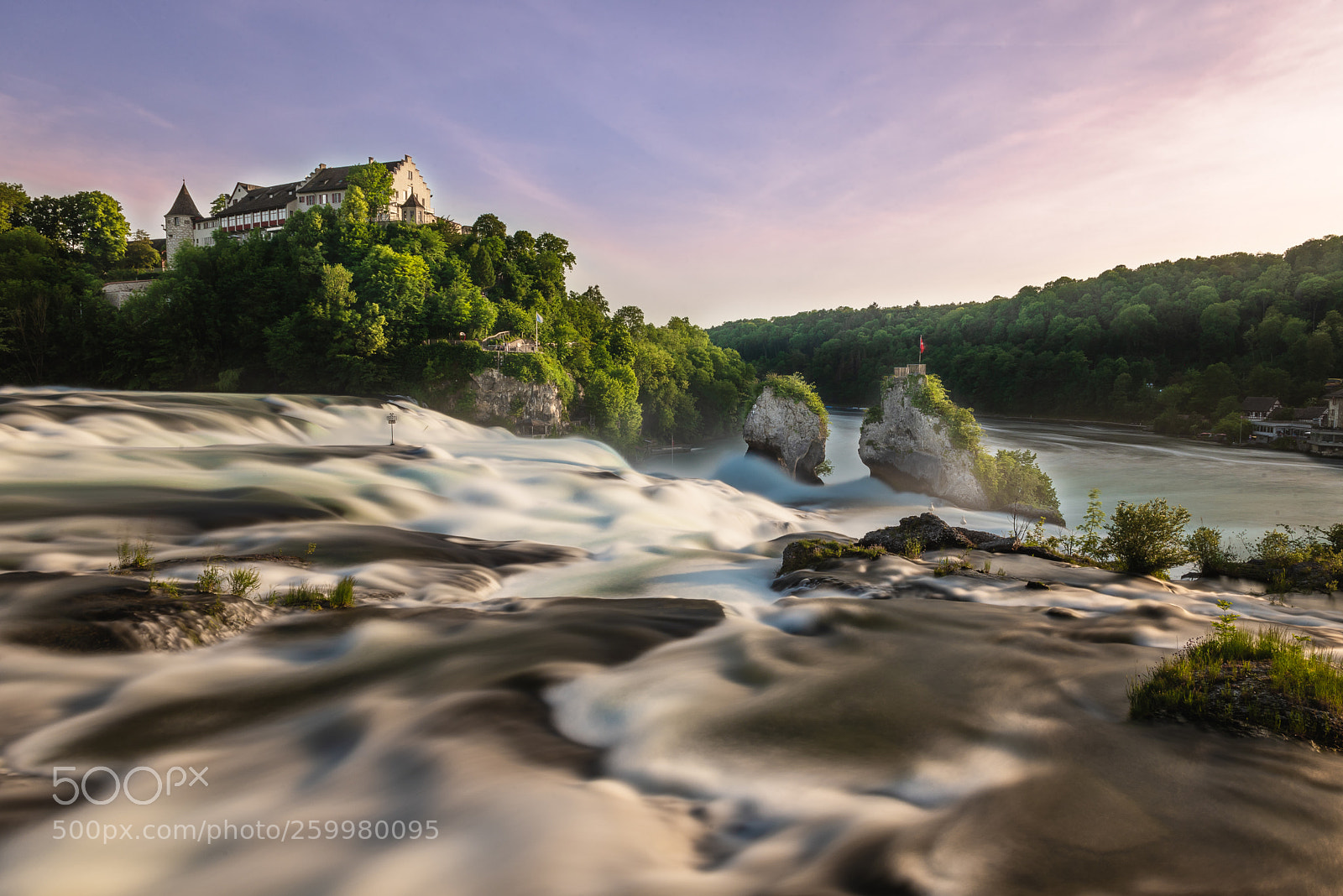Nikon D750 sample photo. Rhine falls photography