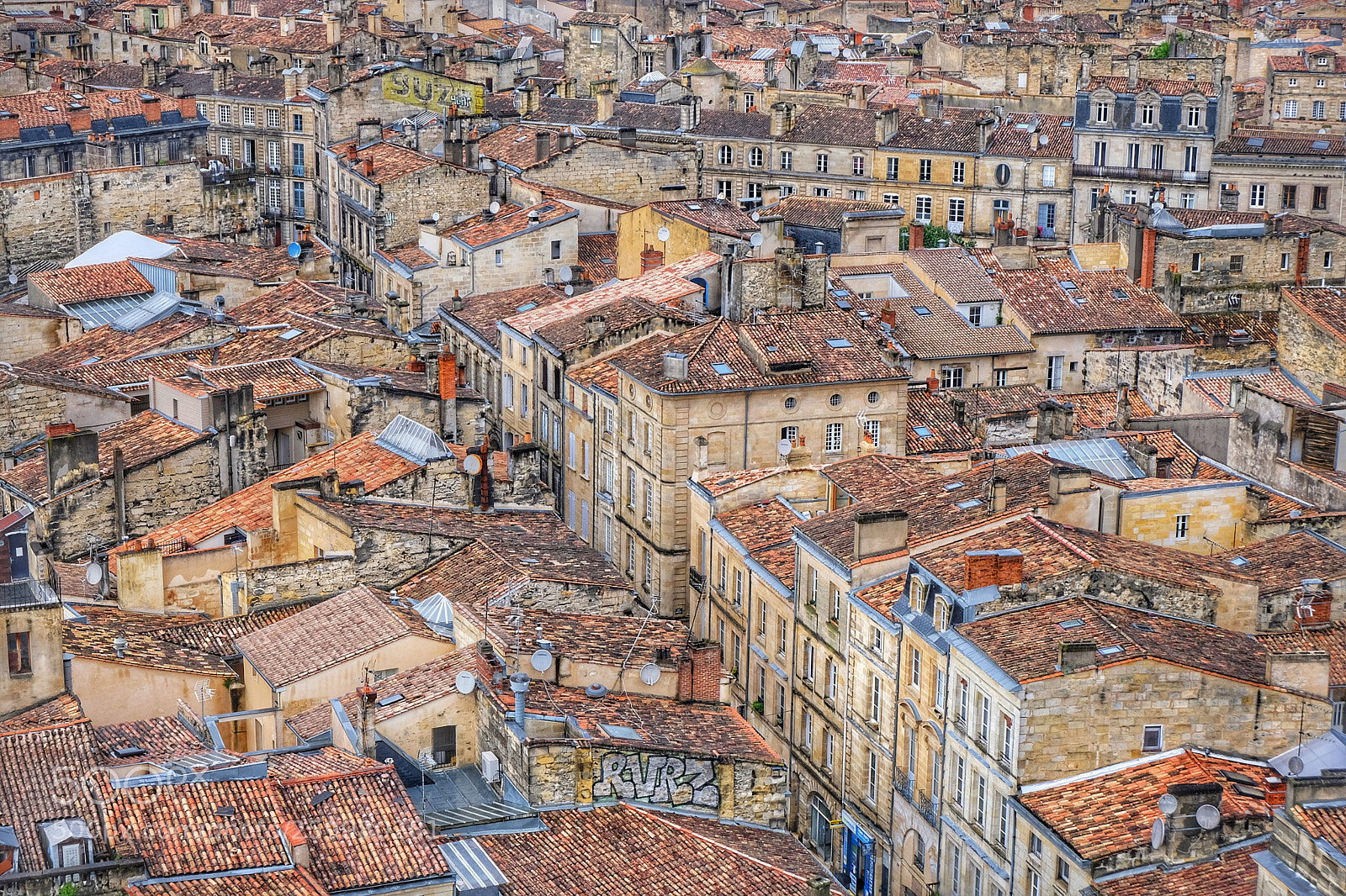 Fujifilm X-T20 sample photo. Roofs of bordeaux photography