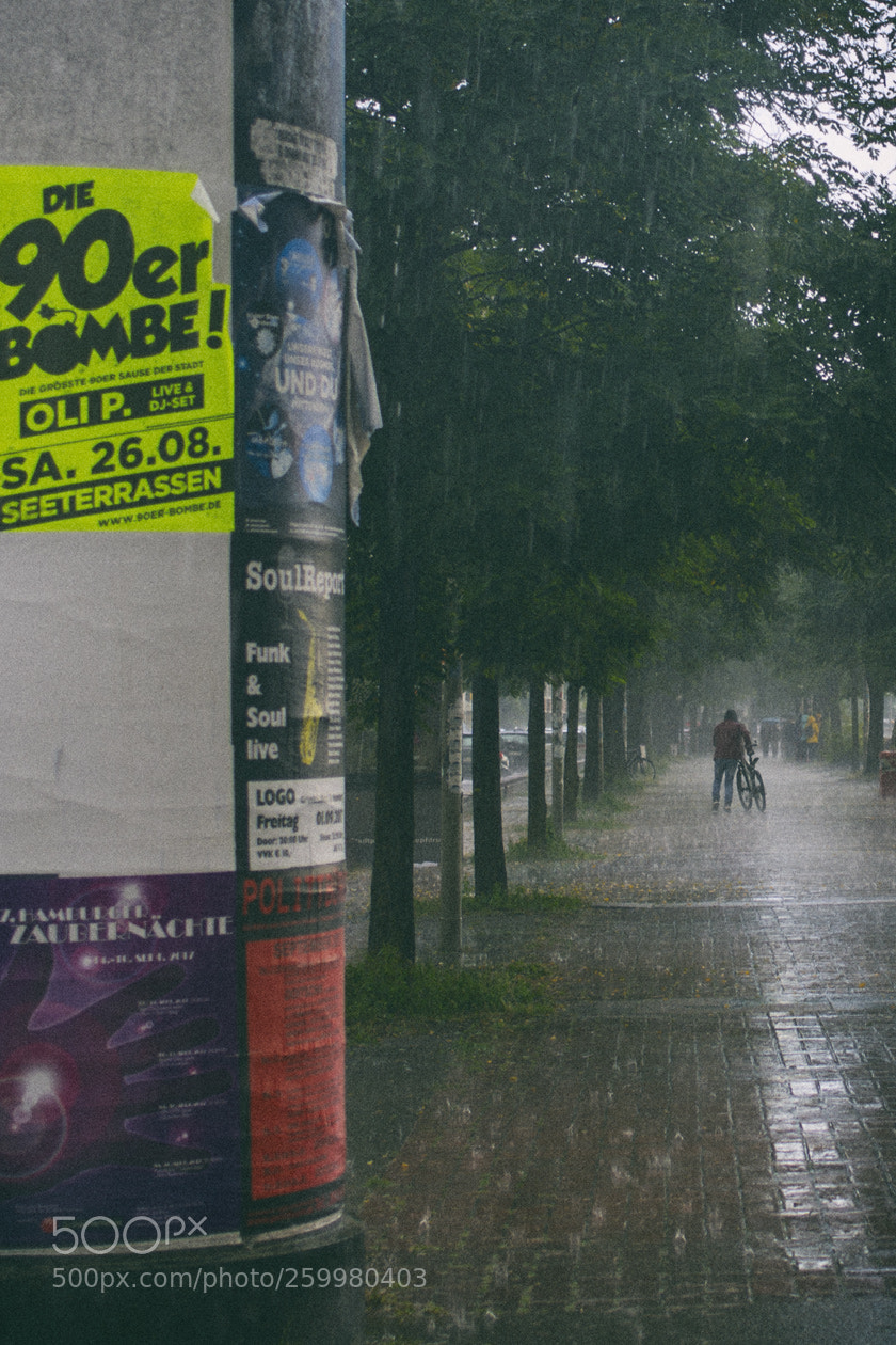 Pentax K-5 sample photo. Rain in hamburg photography