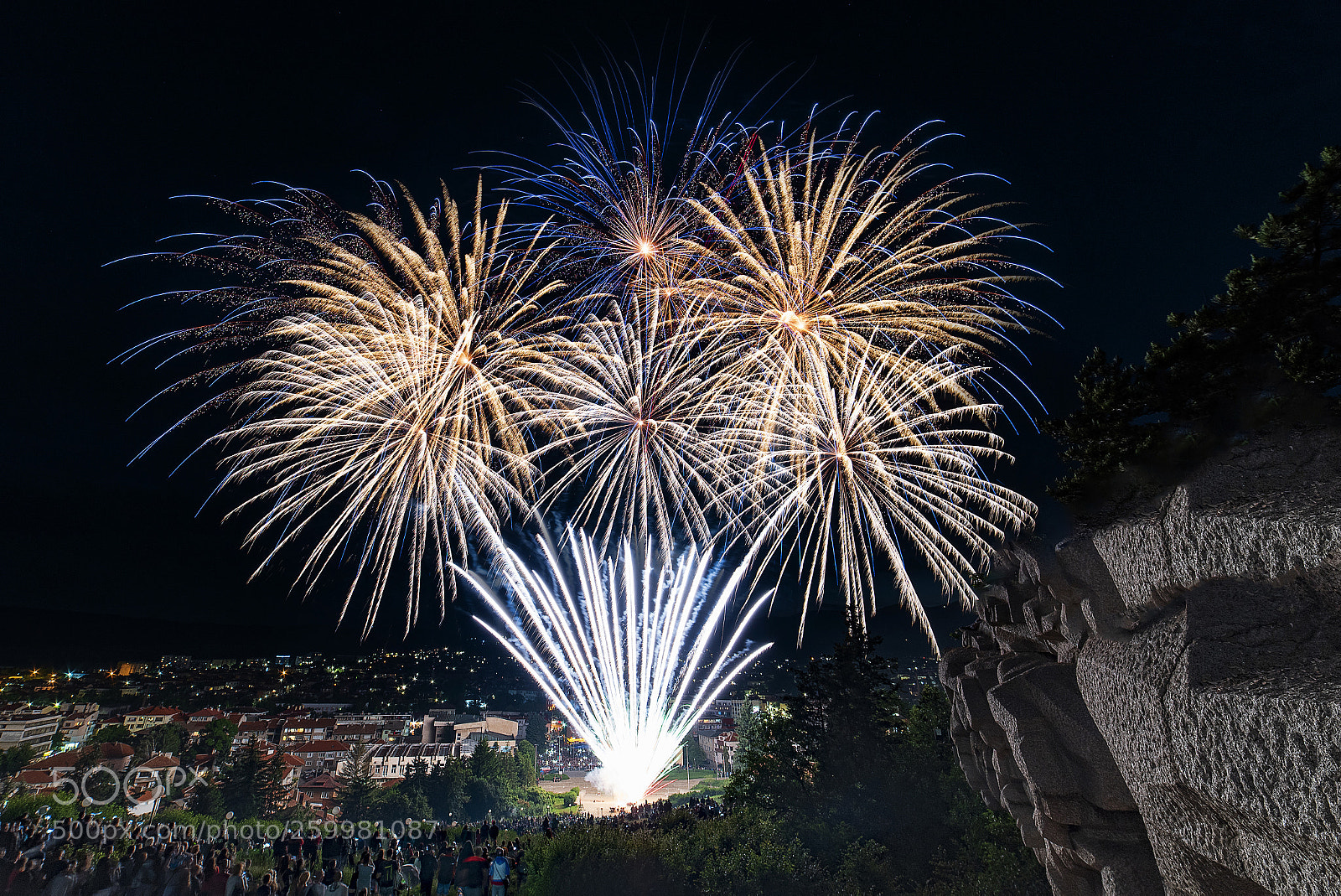 Nikon D750 sample photo. Fireworks photography