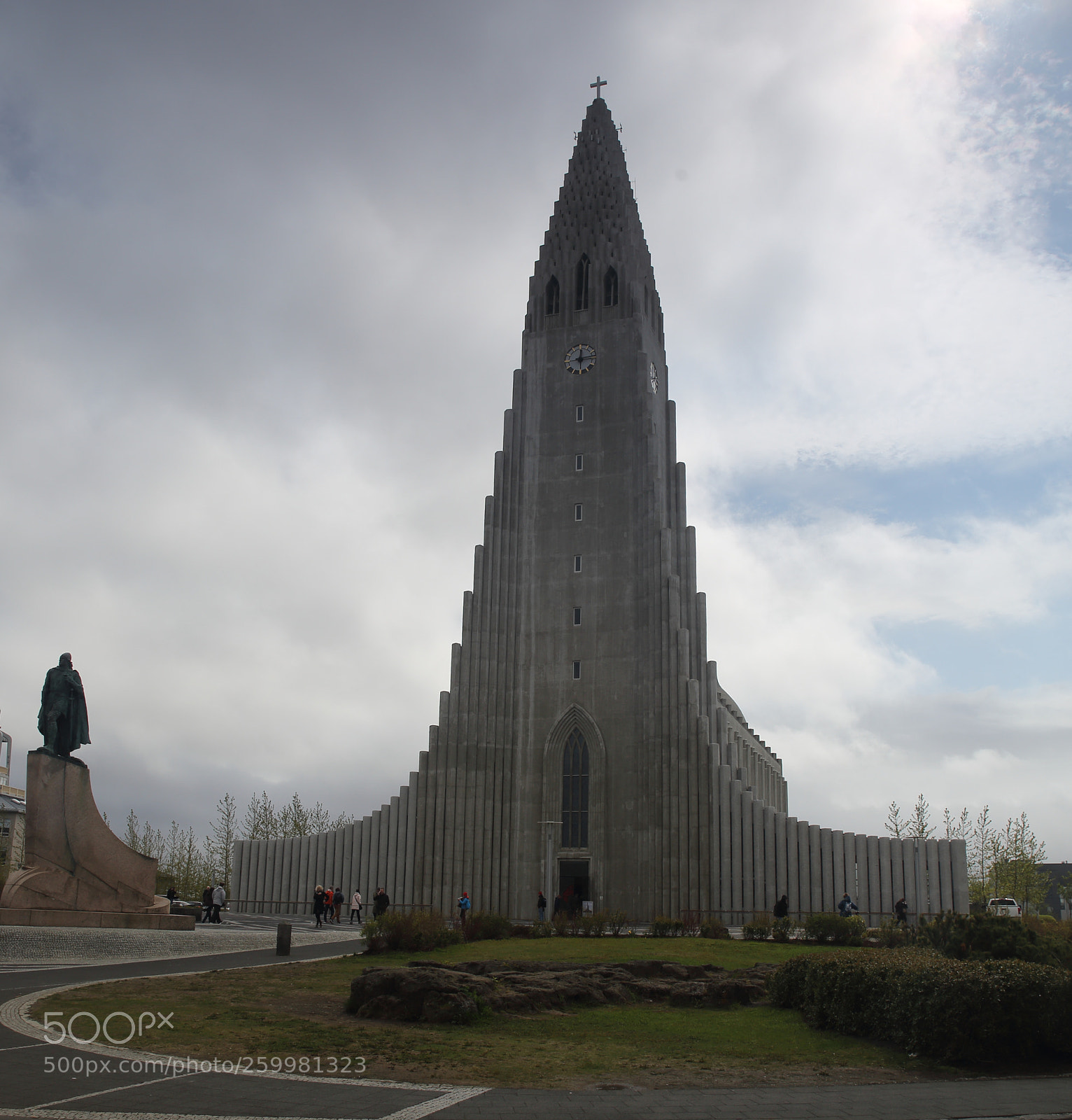 Canon EOS 6D sample photo. Hallgrim church in reykjavik photography