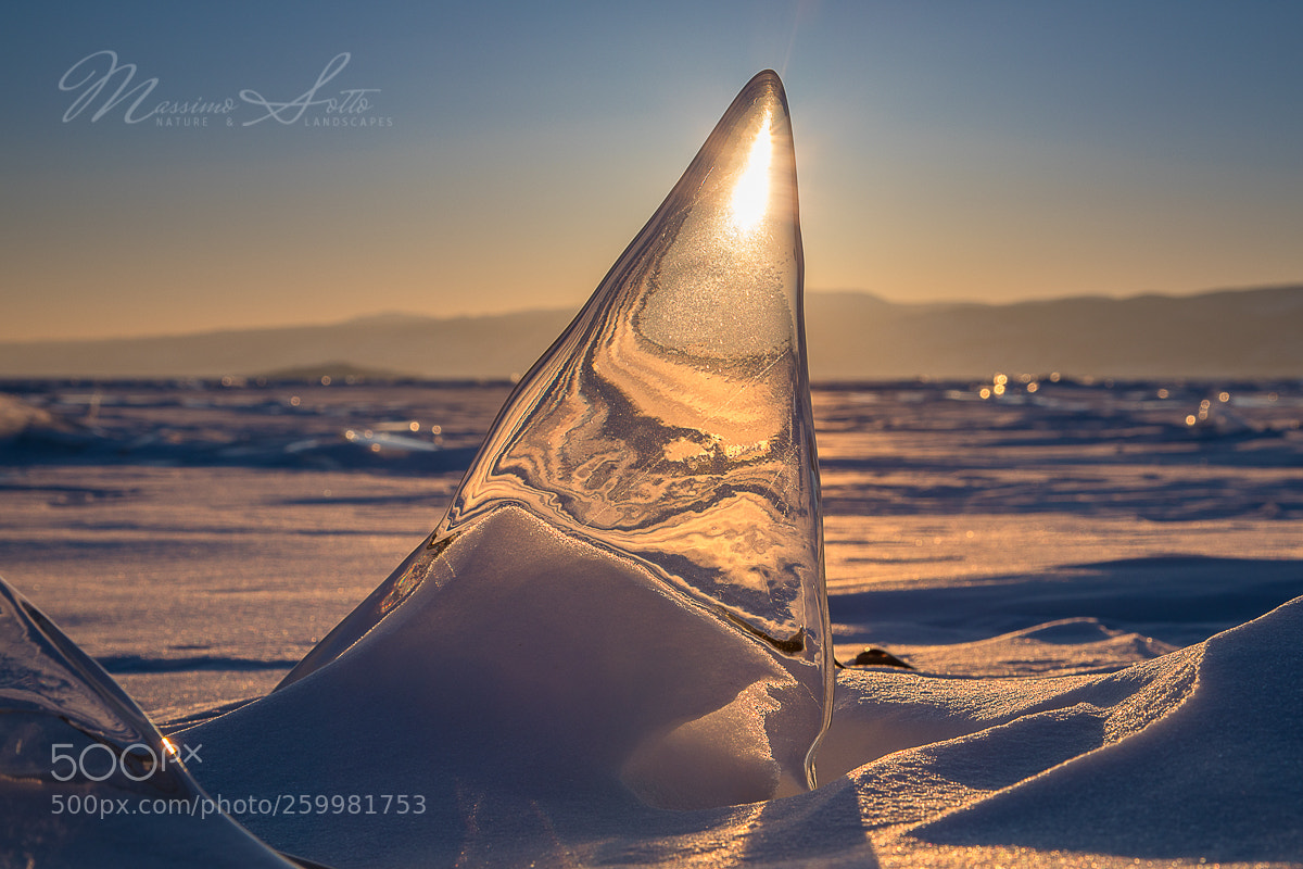 Canon EOS 5D Mark IV sample photo. Ice fin reflection photography