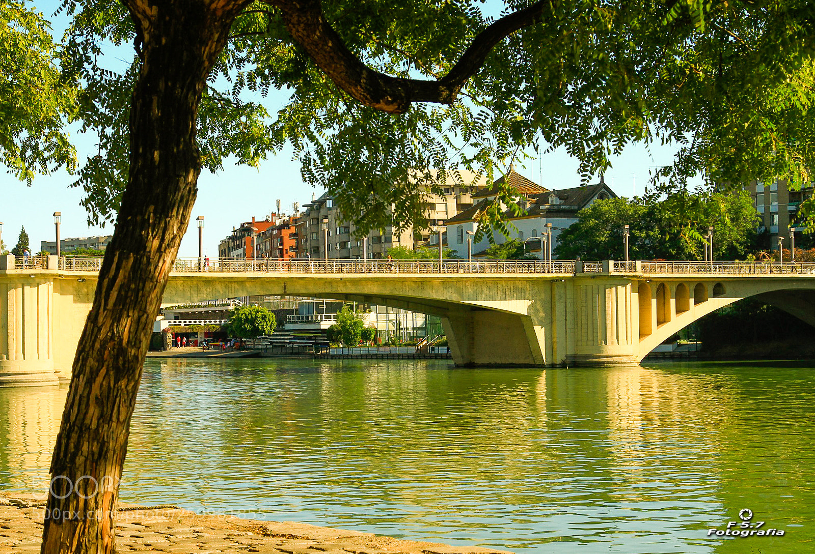 Canon EOS 7D sample photo. Puente - rio guadalquivir photography