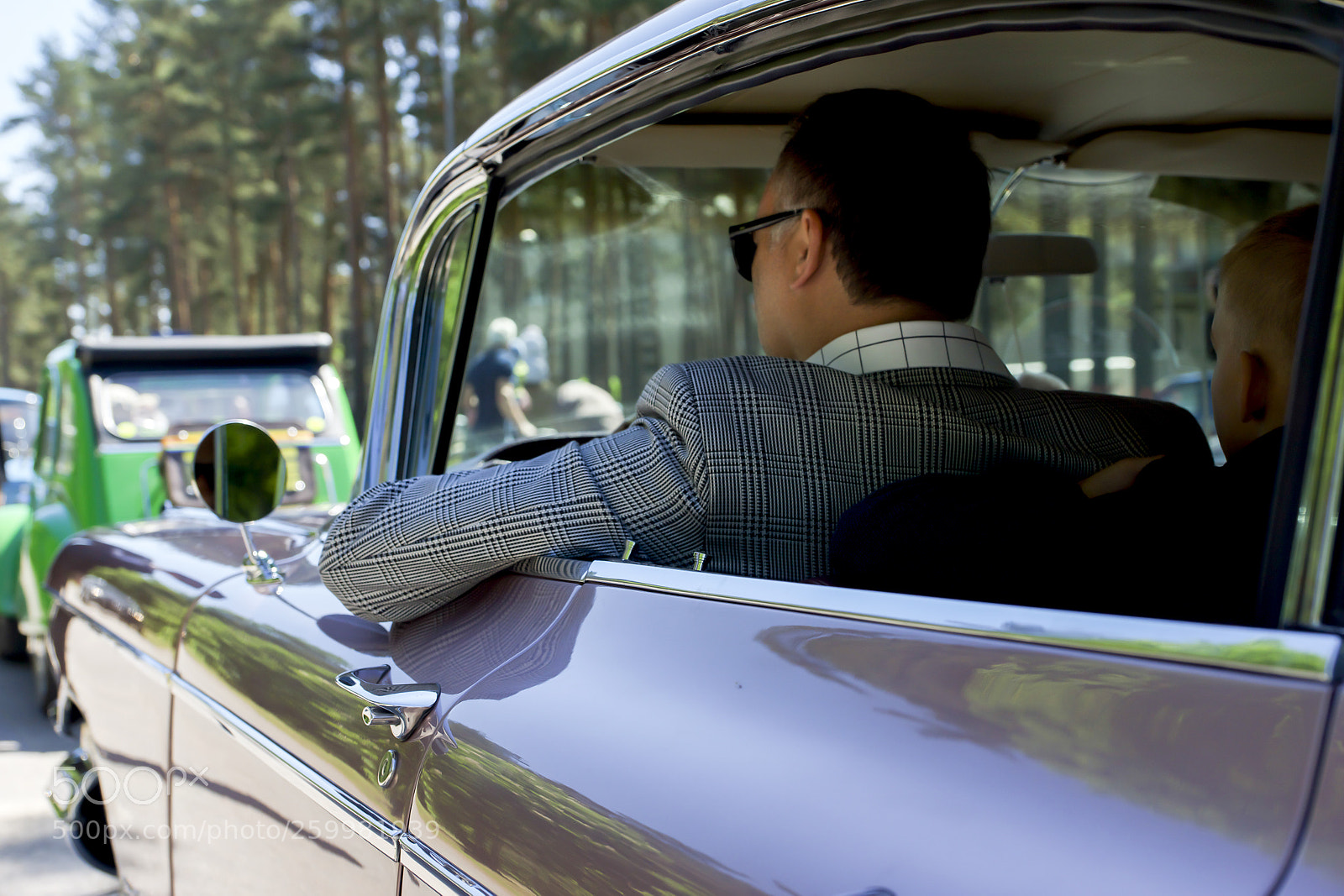 Sony SLT-A77 sample photo. Classic car photography