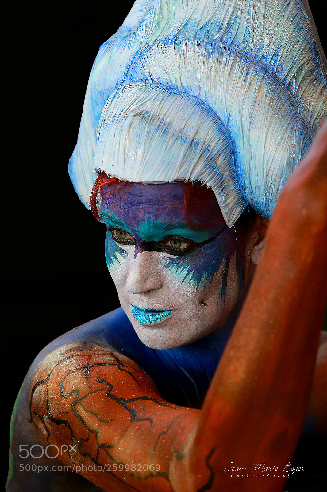 Canon EOS 6D sample photo. Body painting - paris photography
