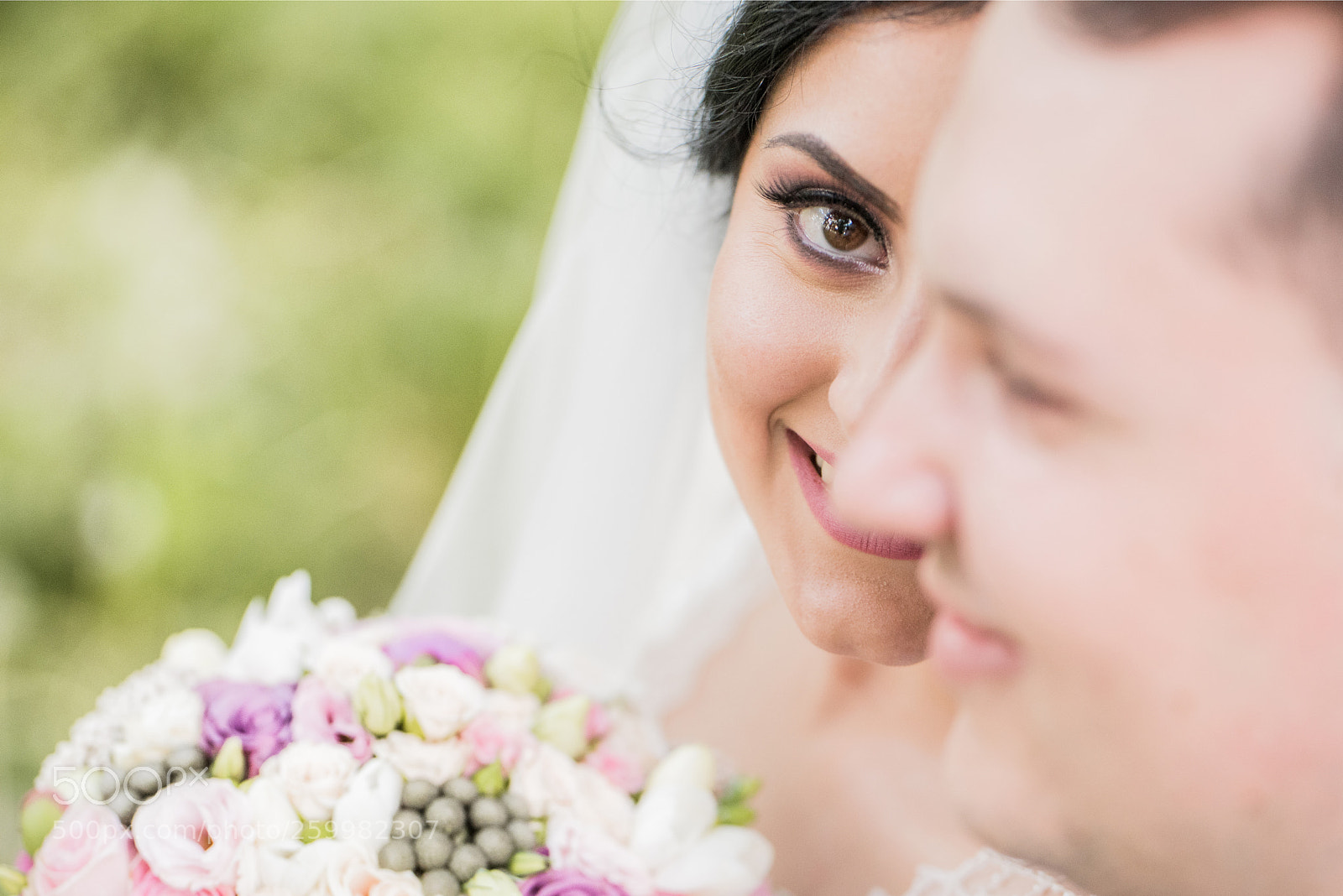 Nikon D810 sample photo. The bride's smile photography