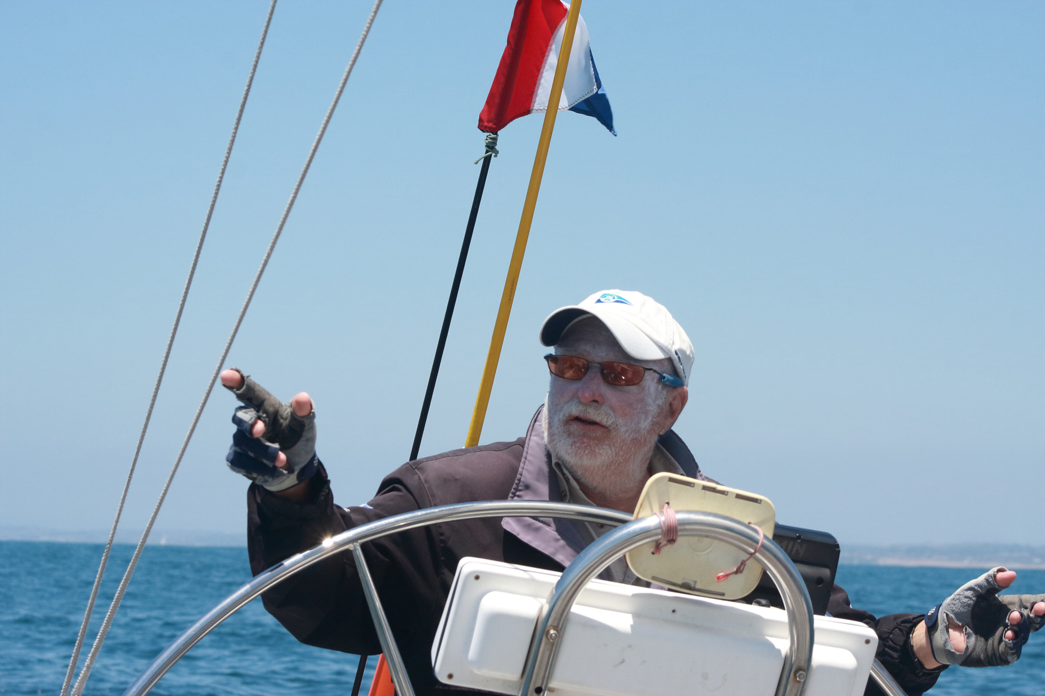 Canon EF 75-300mm f/4-5.6 sample photo. Keith erricson aboard the bquest40 photography