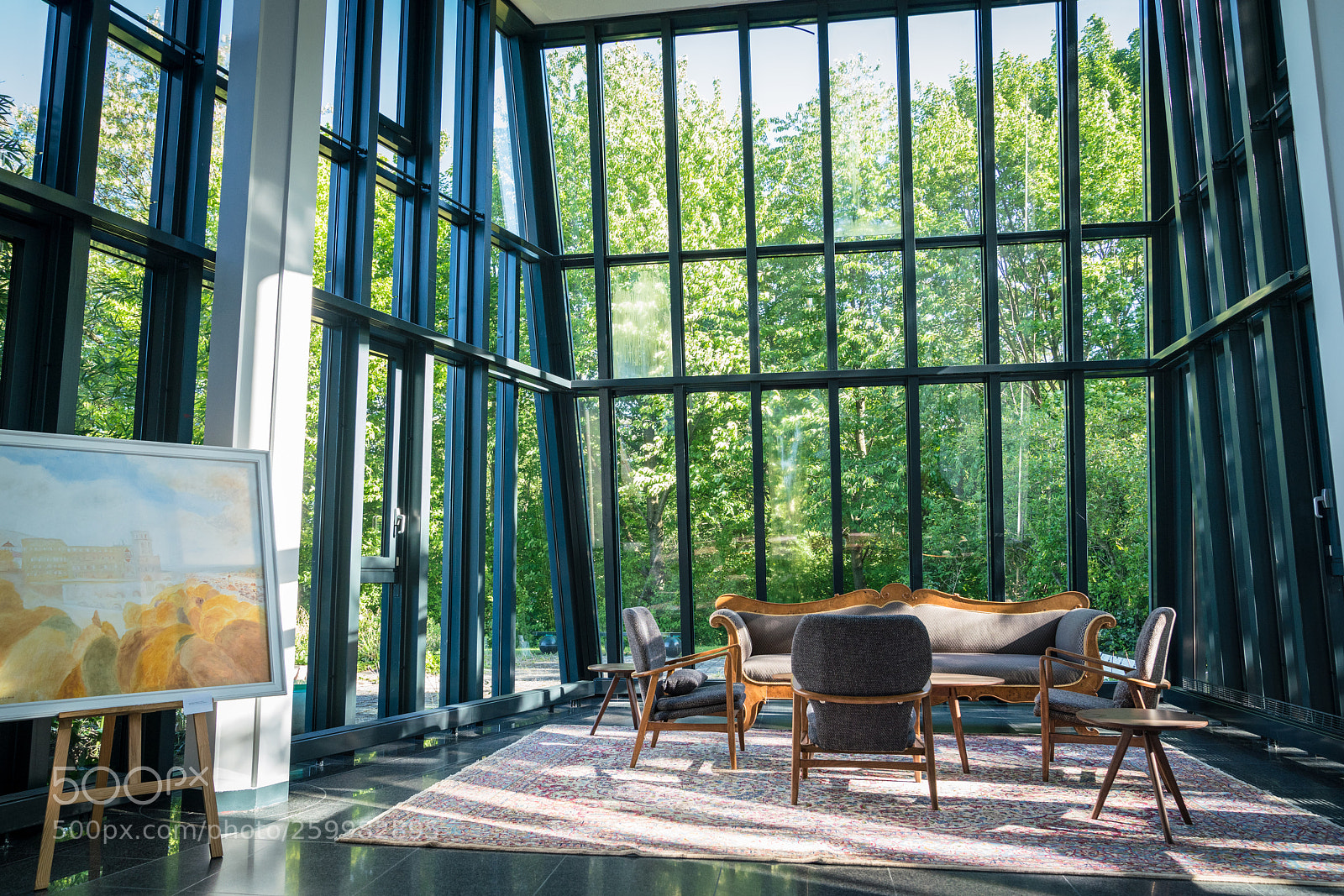 Sony a7R III sample photo. Sun in the building photography