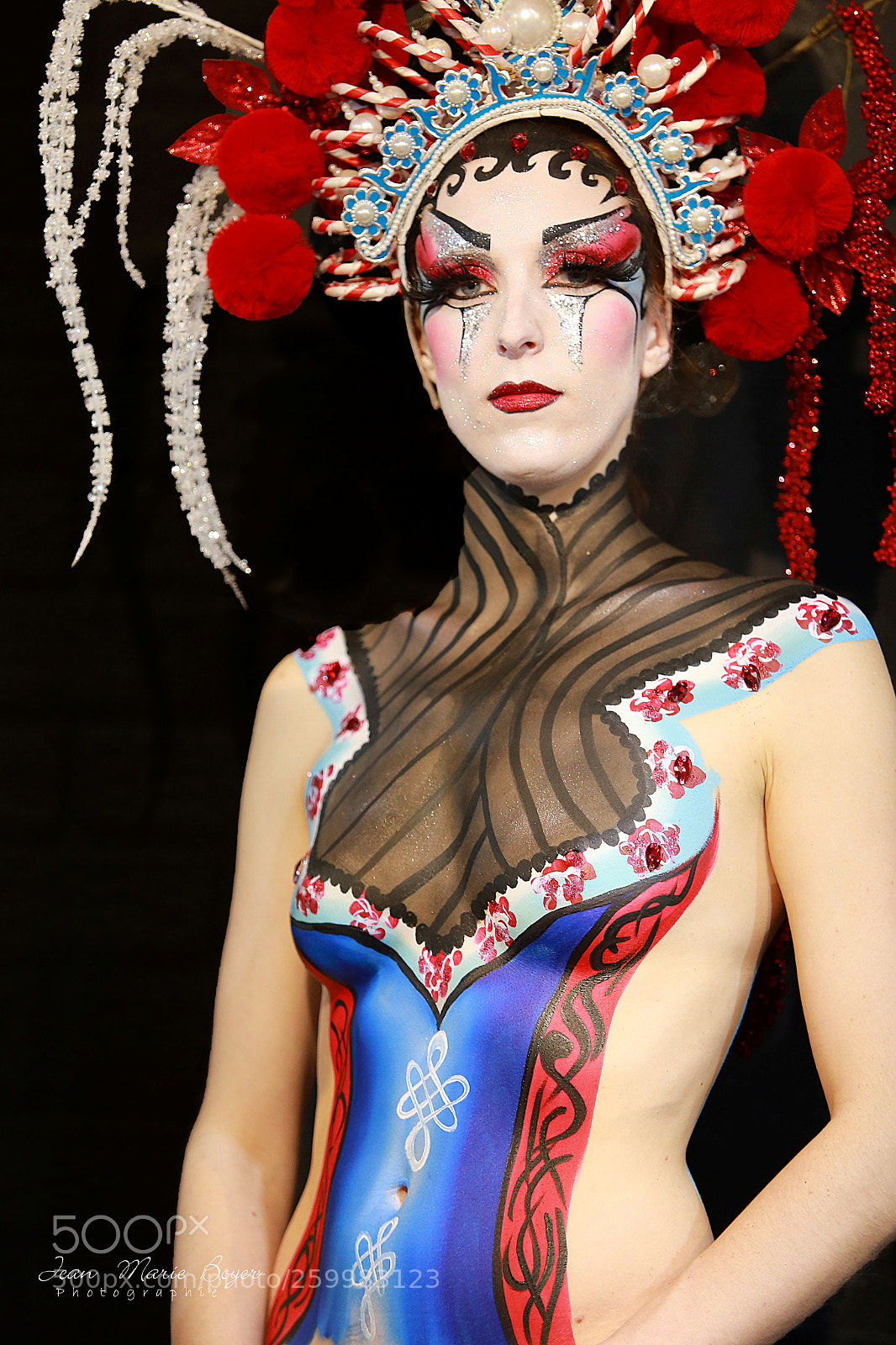Canon EOS 6D sample photo. Bodypainting - paris photography