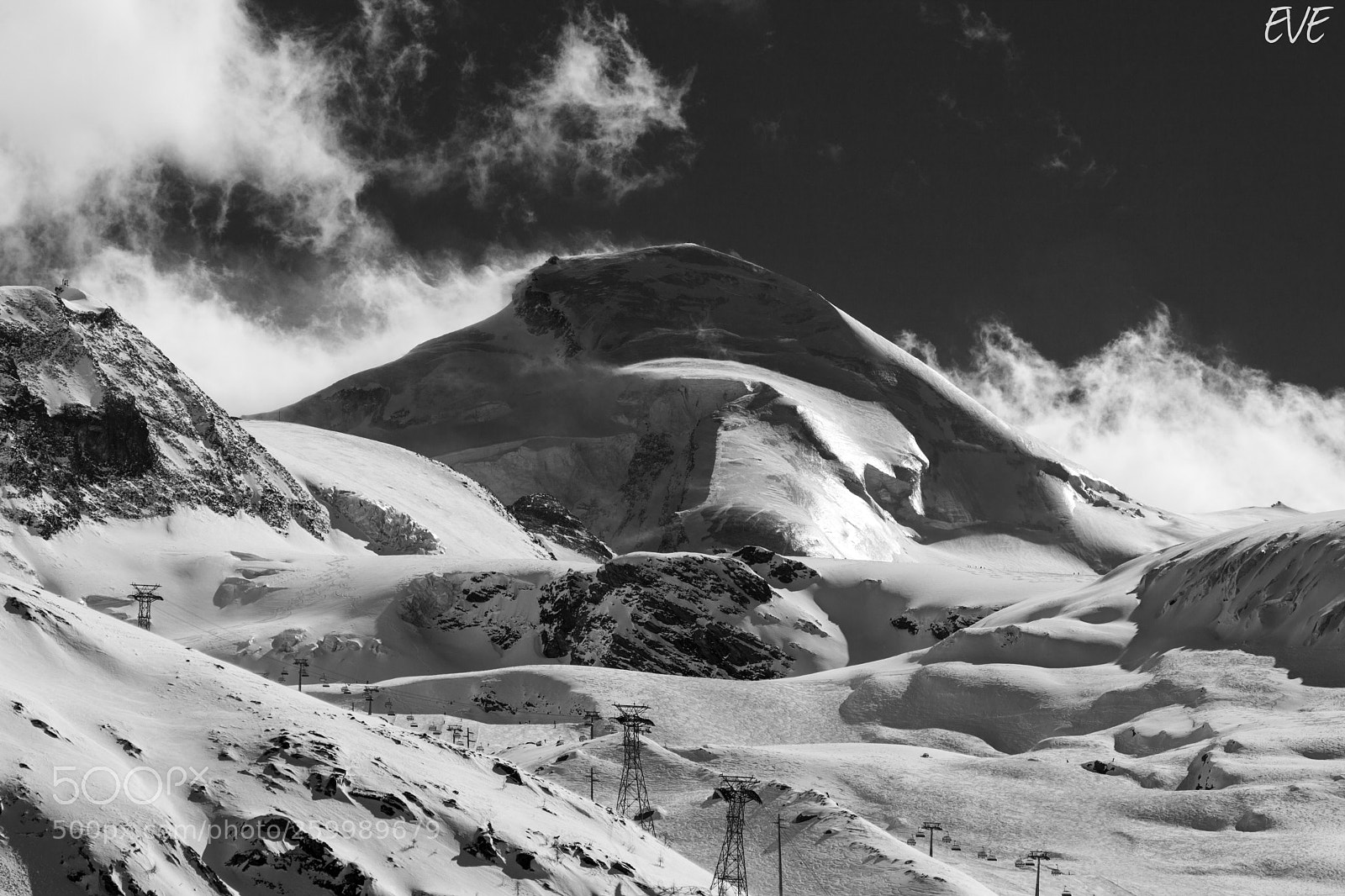 Canon EOS 5D Mark II sample photo. Stormy mountain photography