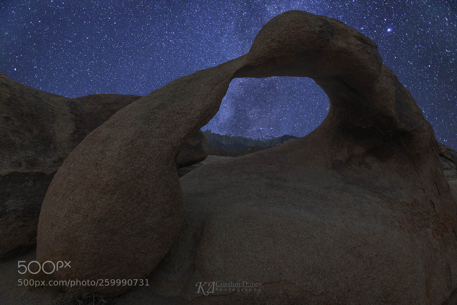 Canon EOS 5D Mark II sample photo. Mobius arch photography