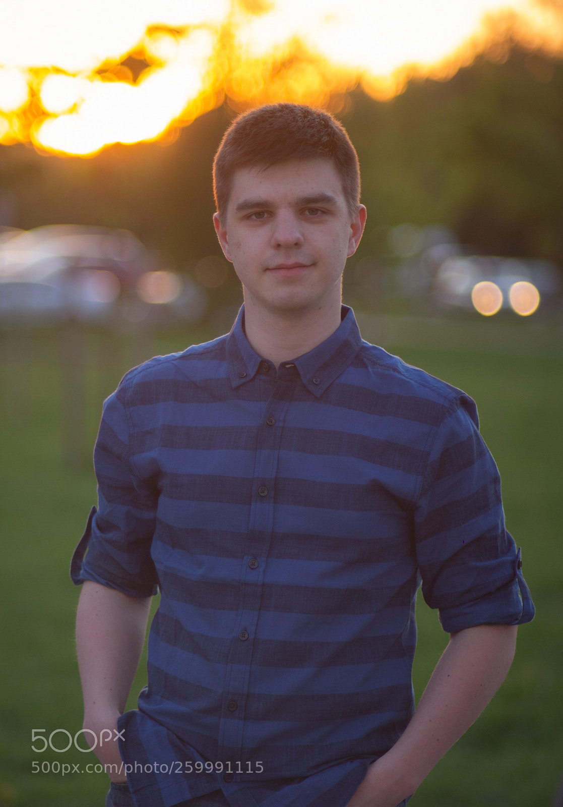 Canon EOS 6D sample photo. Man at sunset photography