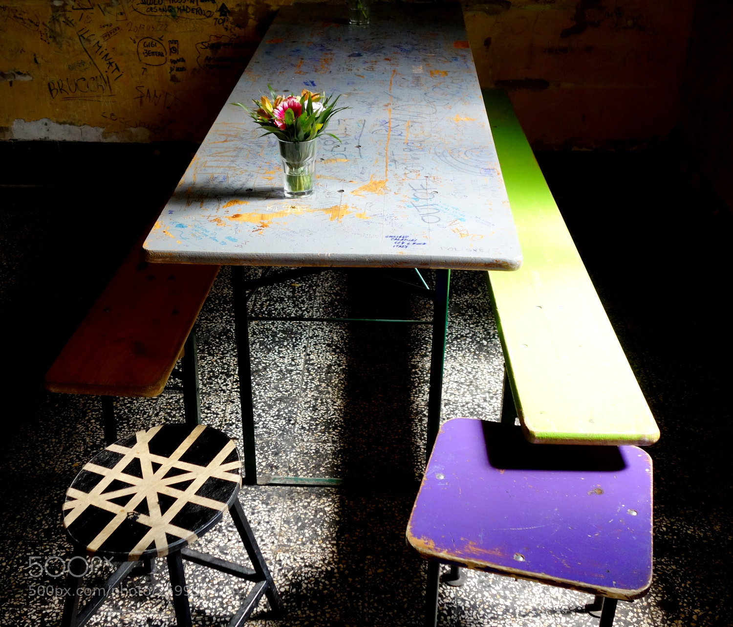 Sony Cyber-shot DSC-RX100 sample photo. Color table to set photography
