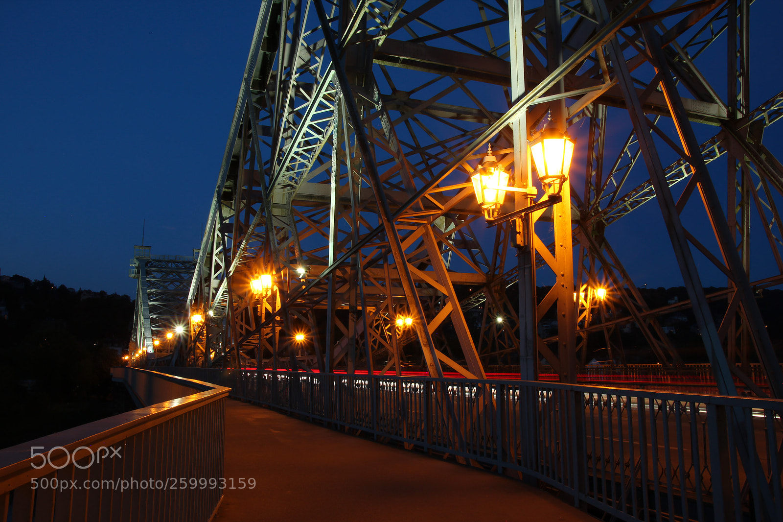 Canon EOS 600D (Rebel EOS T3i / EOS Kiss X5) sample photo. Bridge blaues wunder by photography