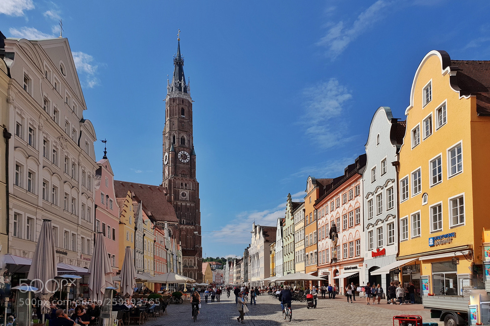Samsung Galaxy S9+ sample photo. Altstadt landshut photography