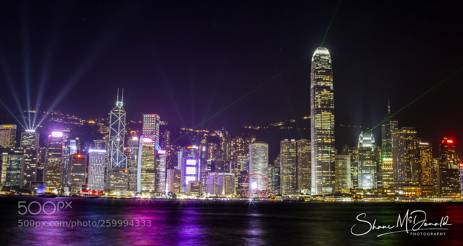 Canon EOS 7D sample photo. Hong kong by night photography