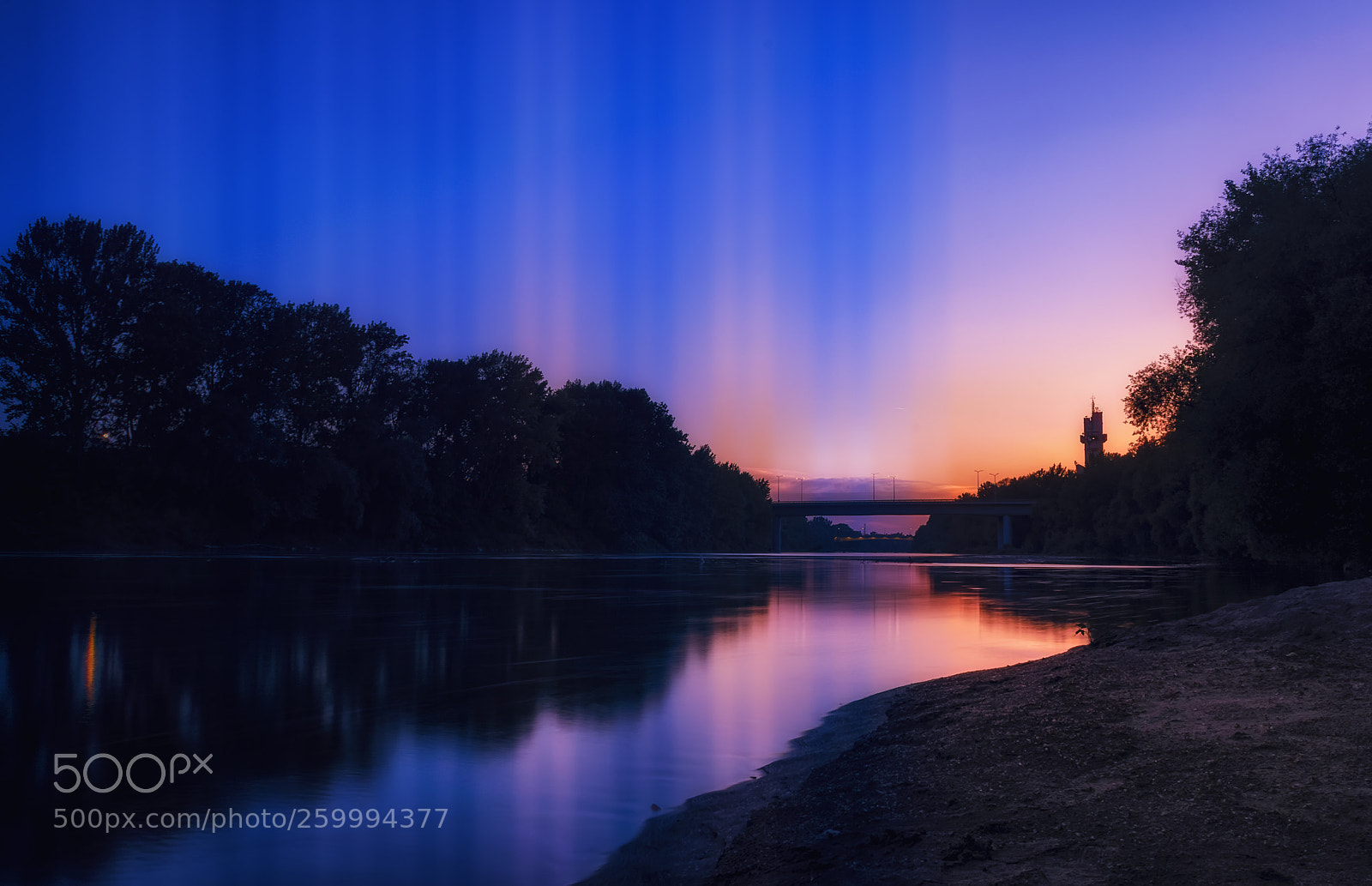 Nikon D3300 sample photo. Sunset & blue hour photography