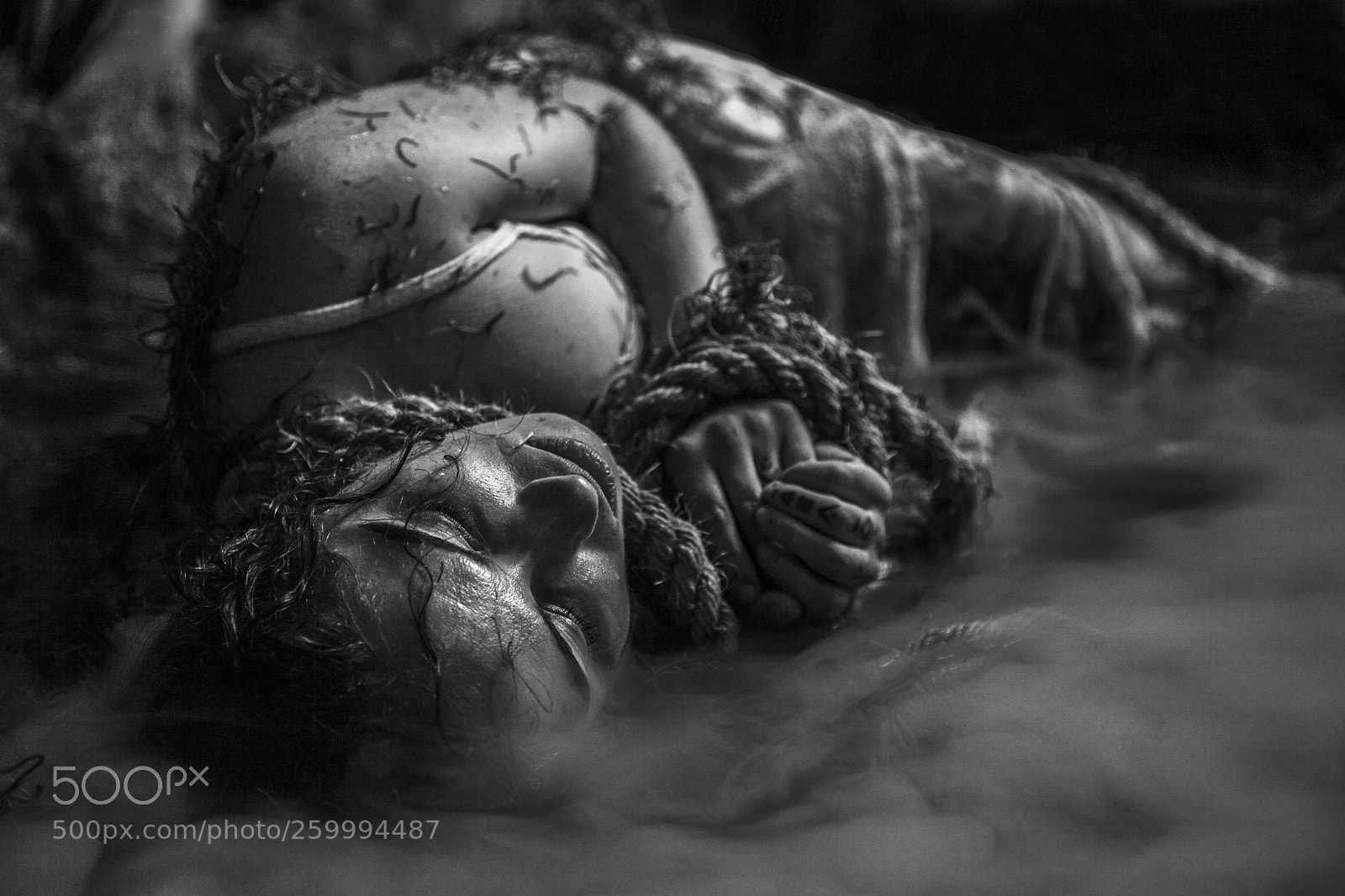 Canon EOS 5D Mark II sample photo. Black and white swamp photography
