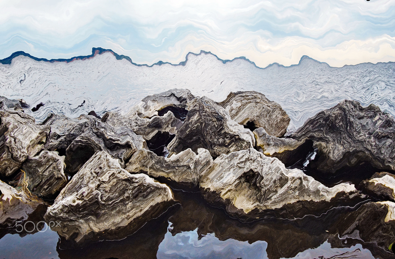 Sony SLT-A68 sample photo. Abstract composition " stones" photography