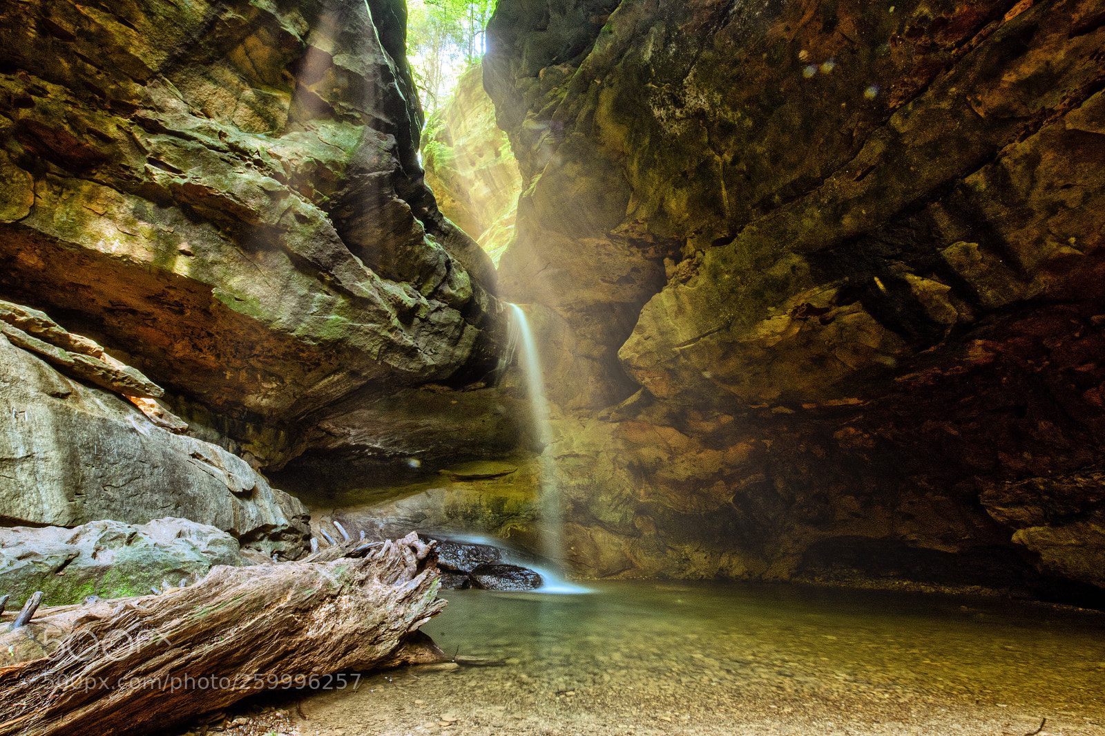 Nikon D750 sample photo. The waterfall at conkles photography