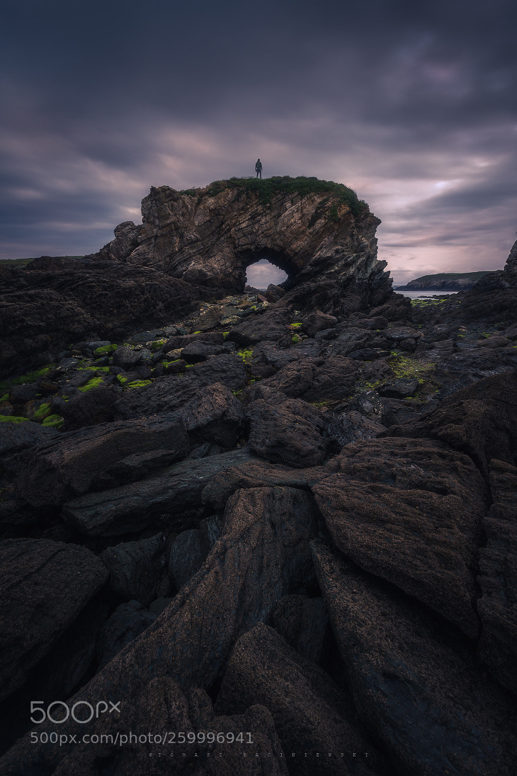 Nikon D7200 sample photo. Arch rock (asturias, spain) photography