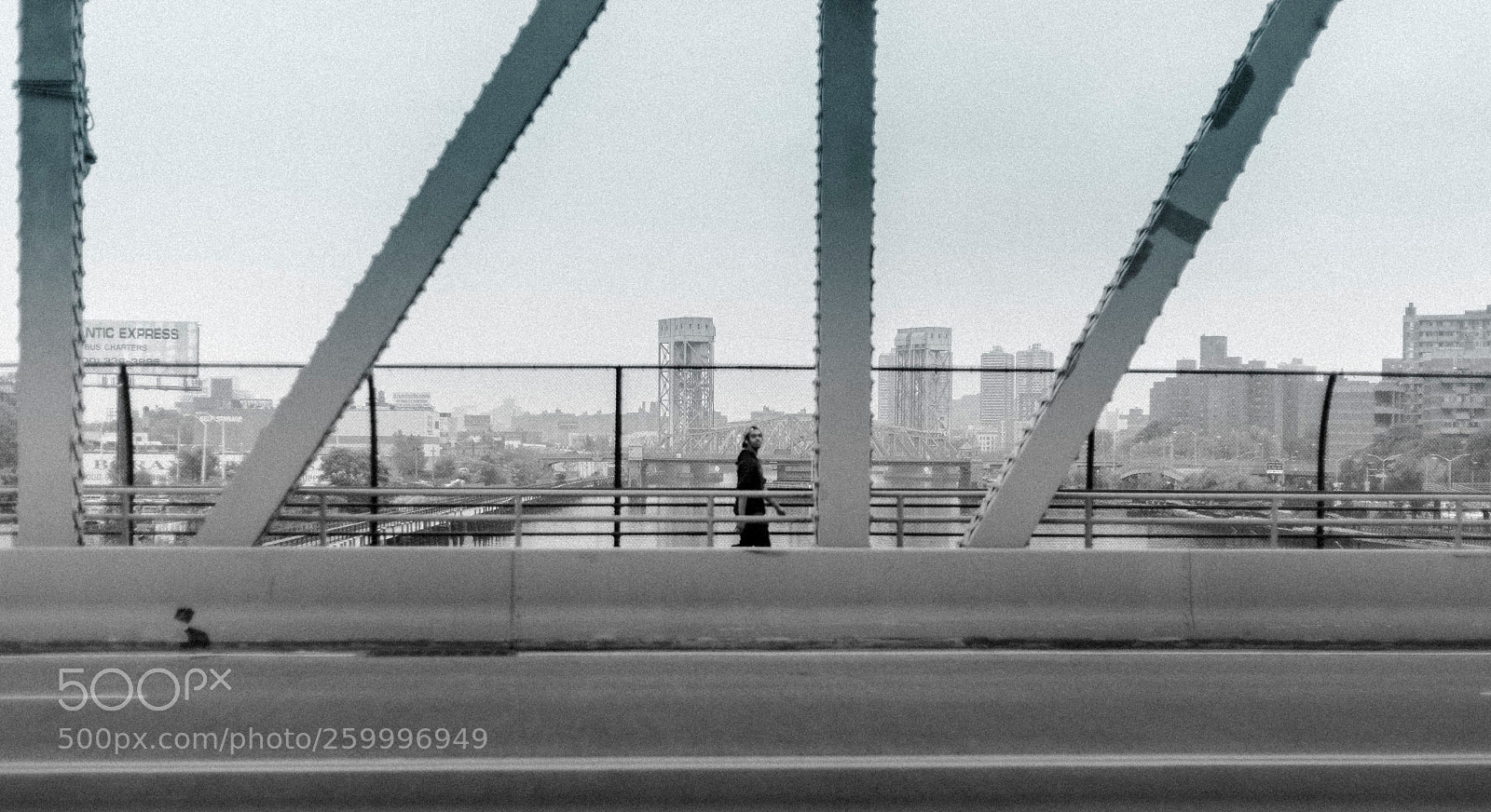 Canon EOS 5D Mark II sample photo. Crossing the bridge photography
