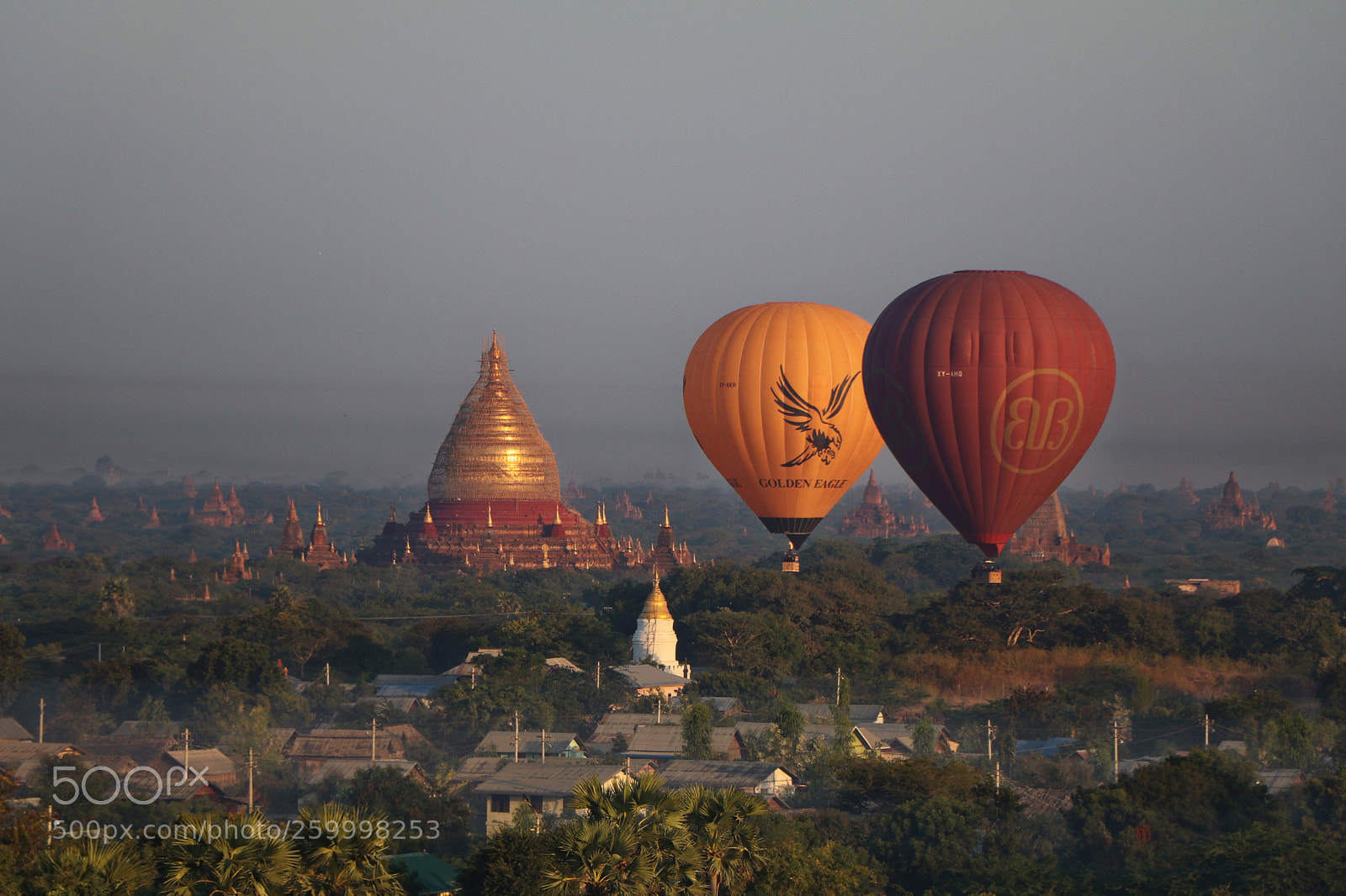 Canon EOS 80D sample photo. Vuelo en globo bagan photography