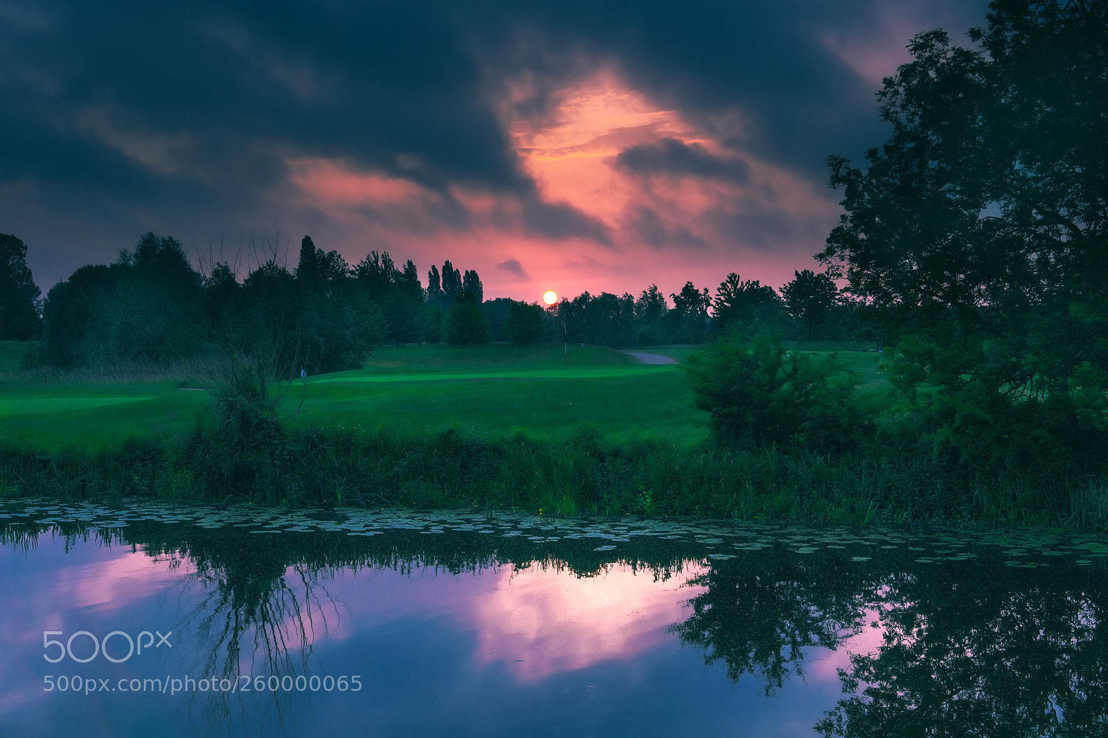 Sony a6300 sample photo. St neots sunset  photography