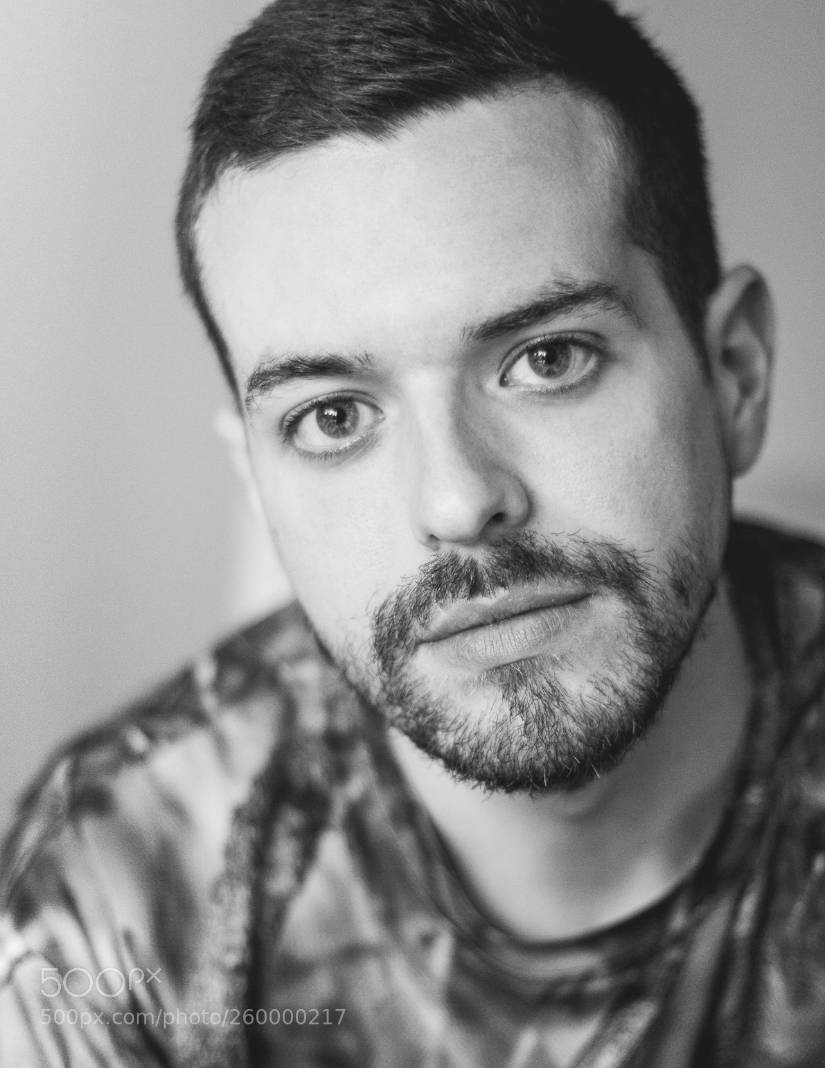 Canon EOS 70D sample photo. B w portrait for photography