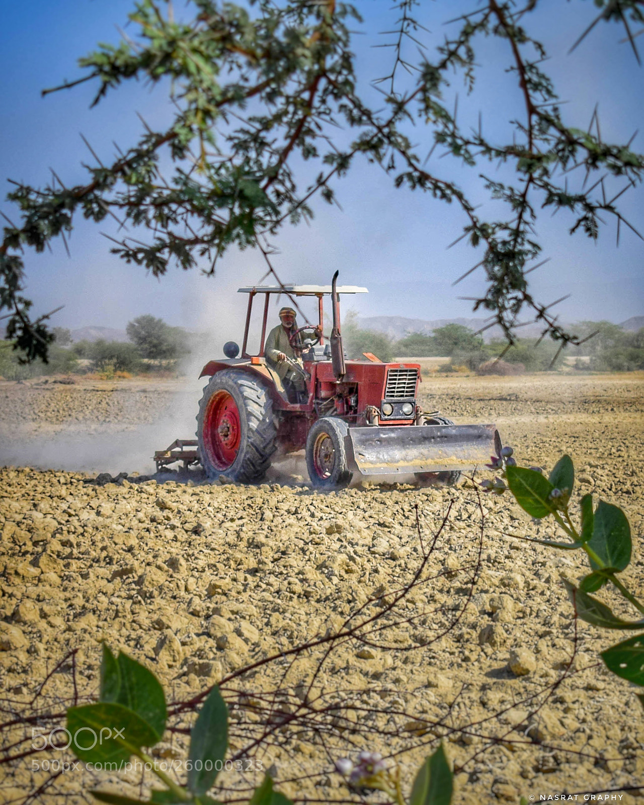 Nikon D3300 sample photo. The farmland & tractor! photography