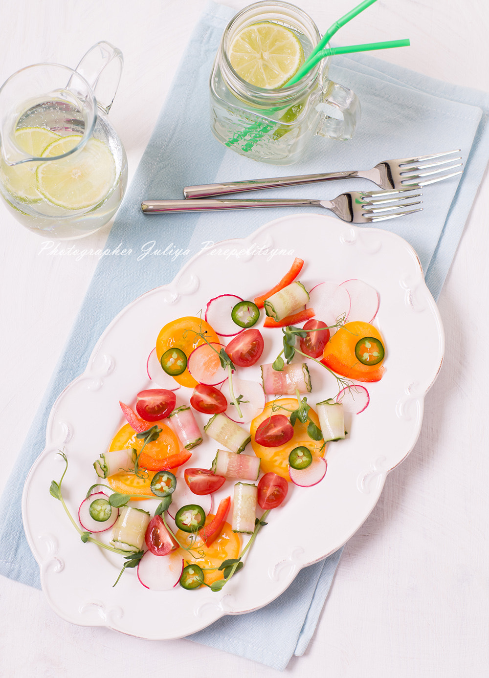 Sony SLT-A37 sample photo. Light summer salad photography